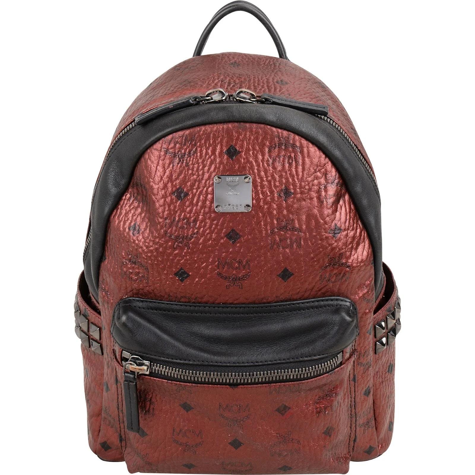 Stark leather backpack