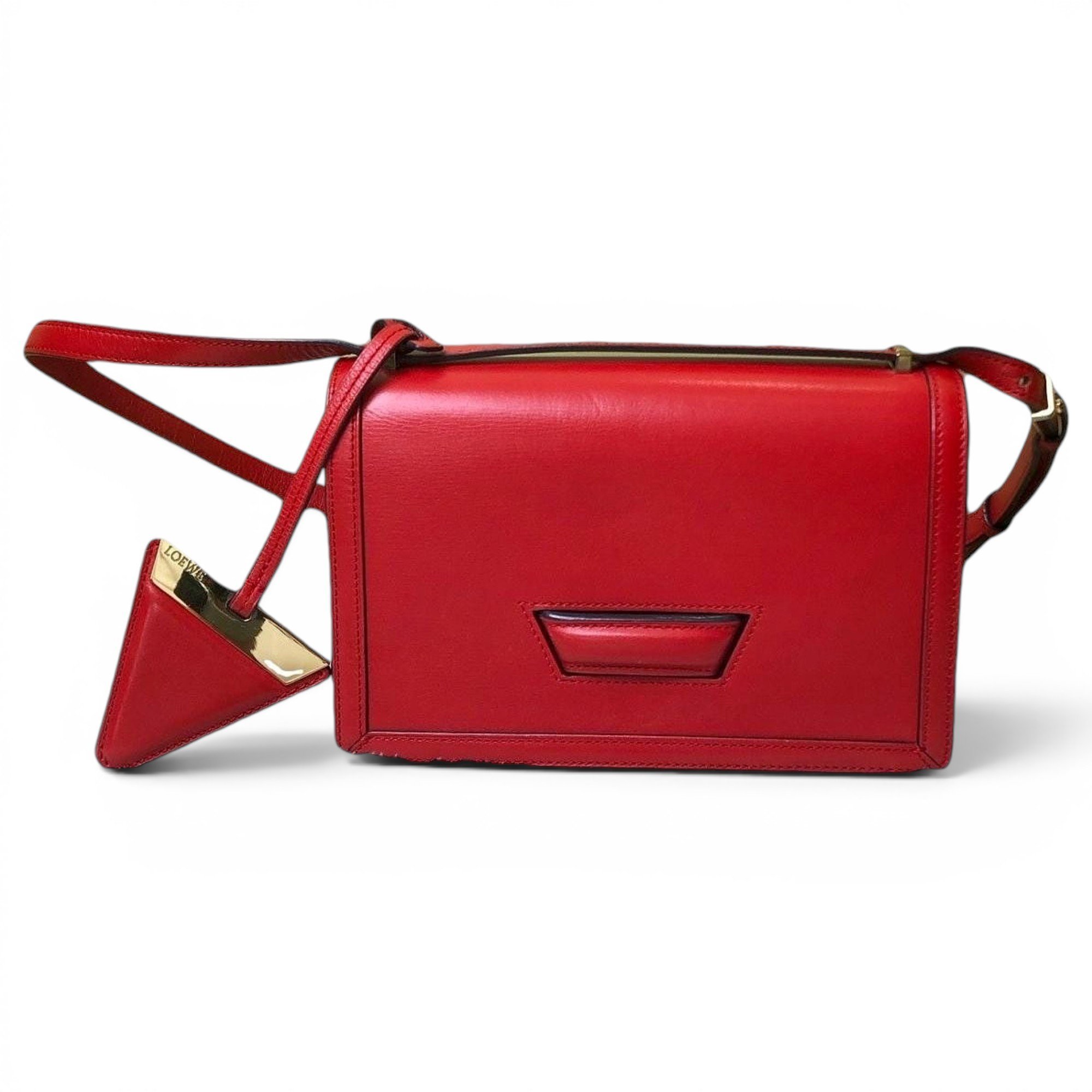 Barcelona leather handbag