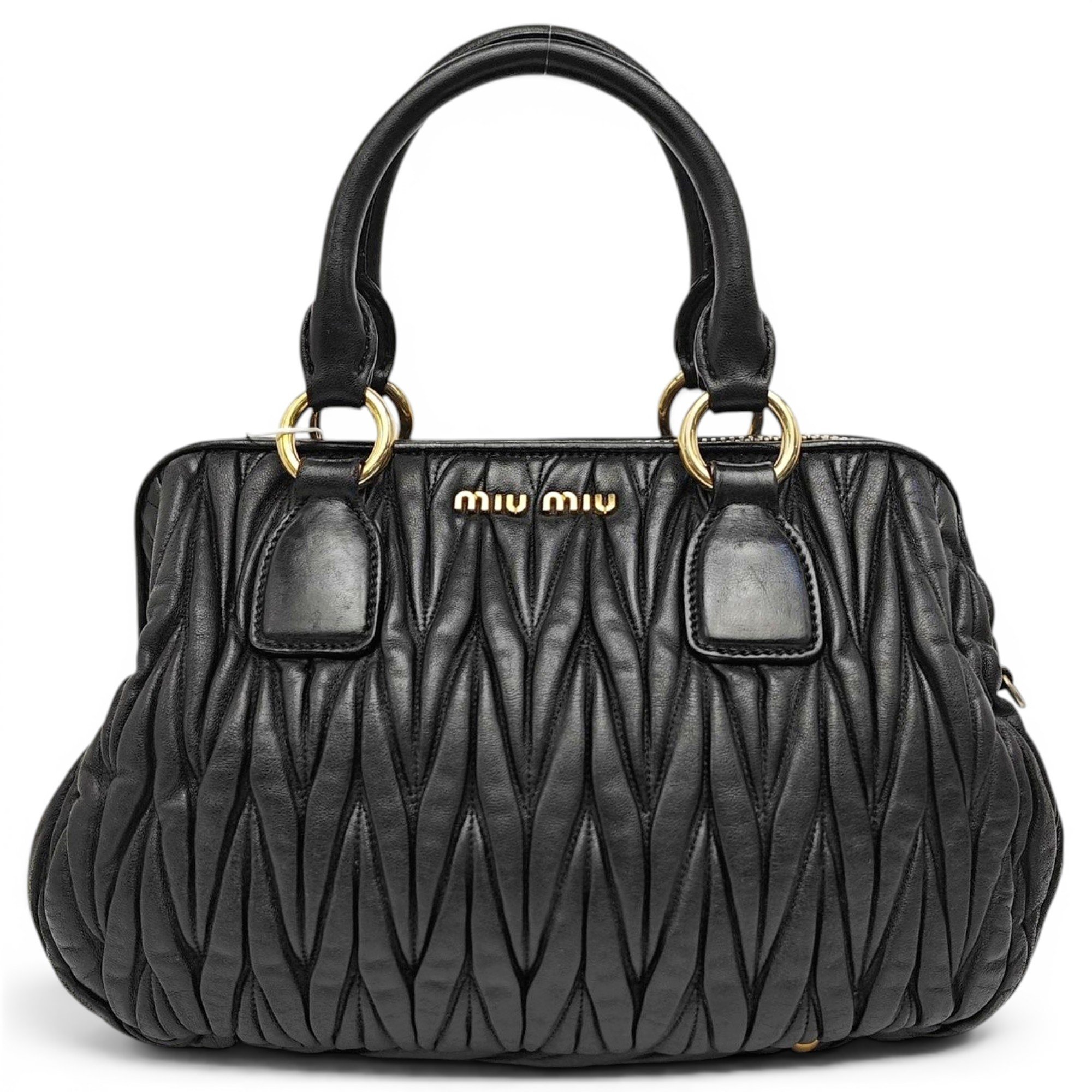 Leather handbag