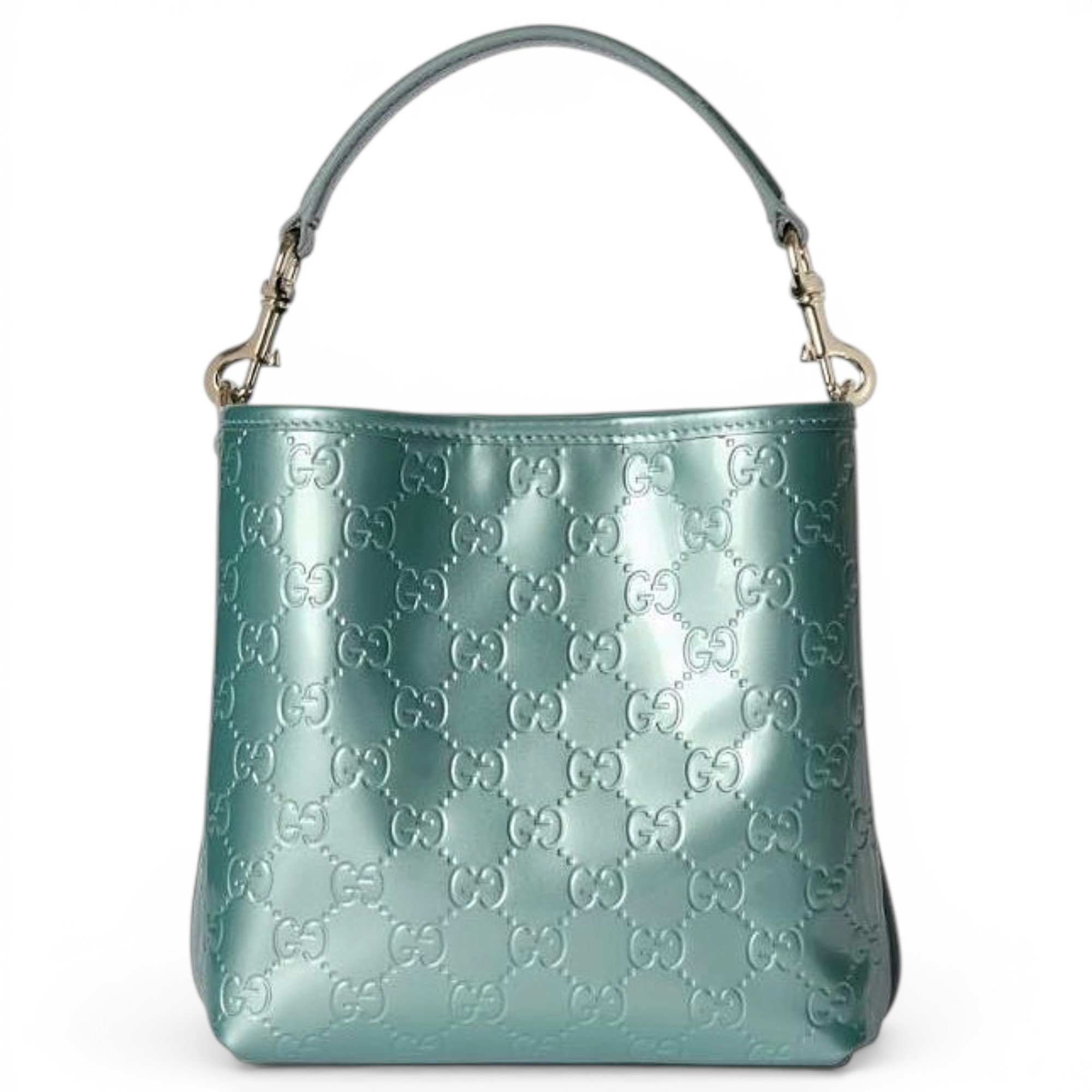 Ophidia Bucket leather crossbody bag
