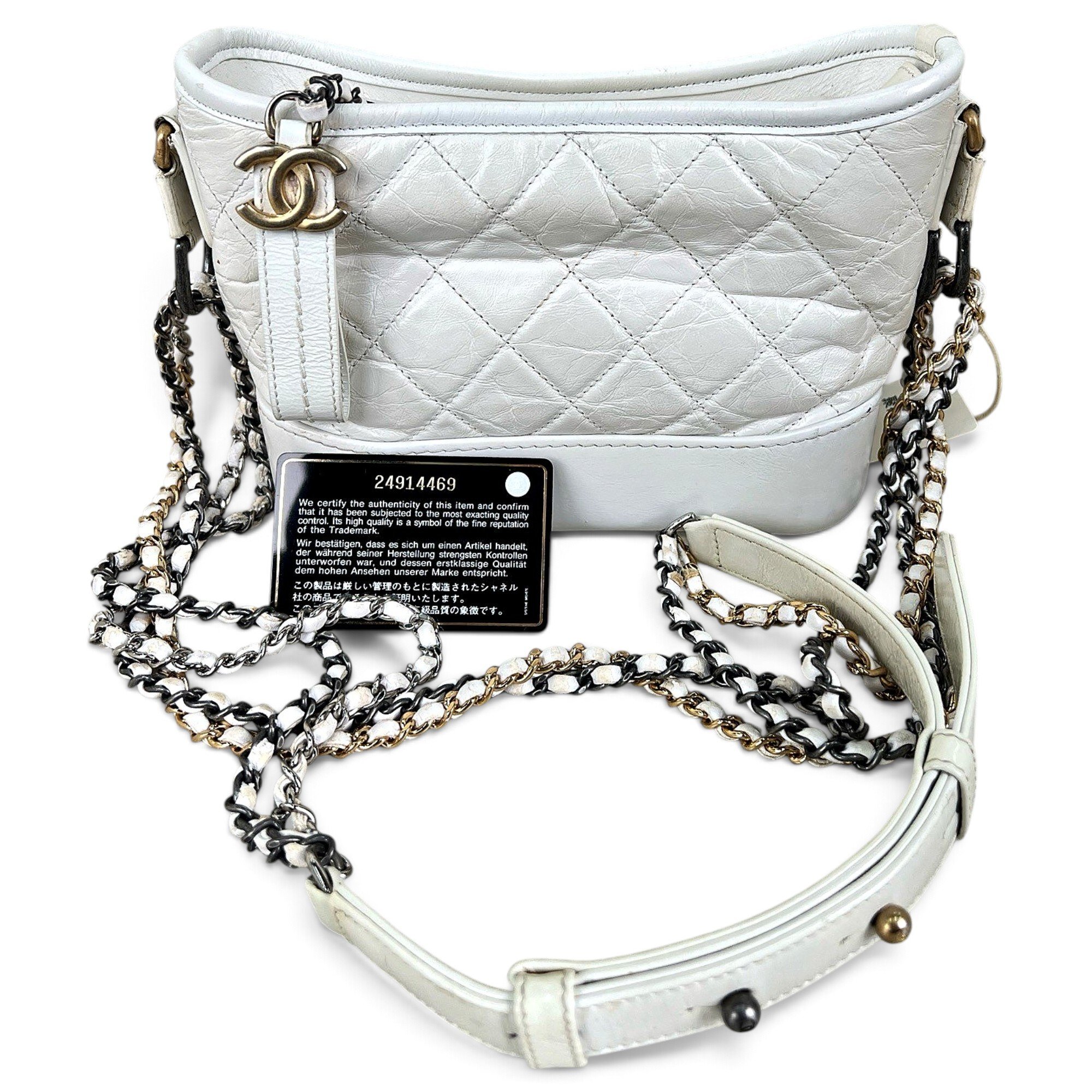 Gabrielle leather handbag