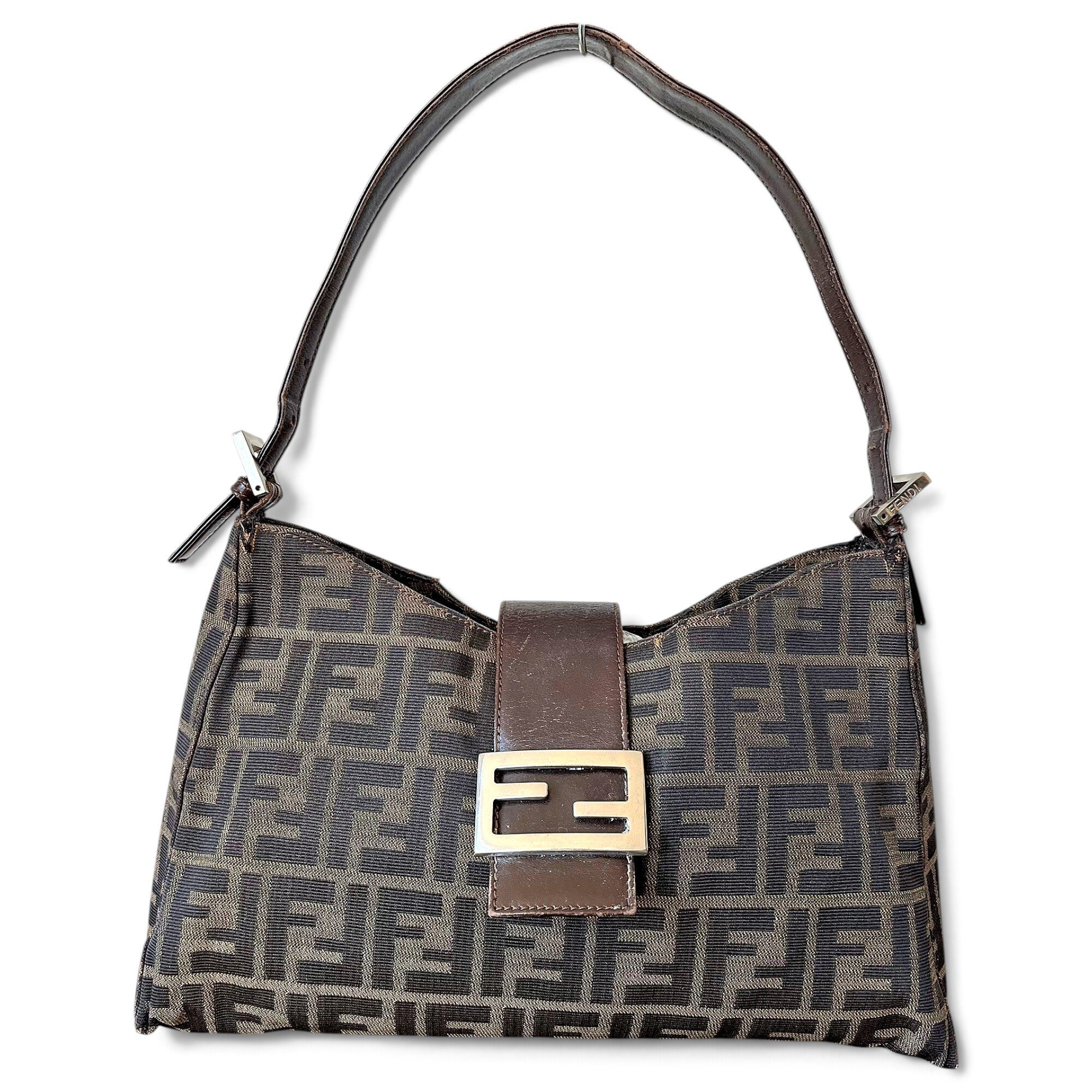 Fendi Baguette cloth handbag
