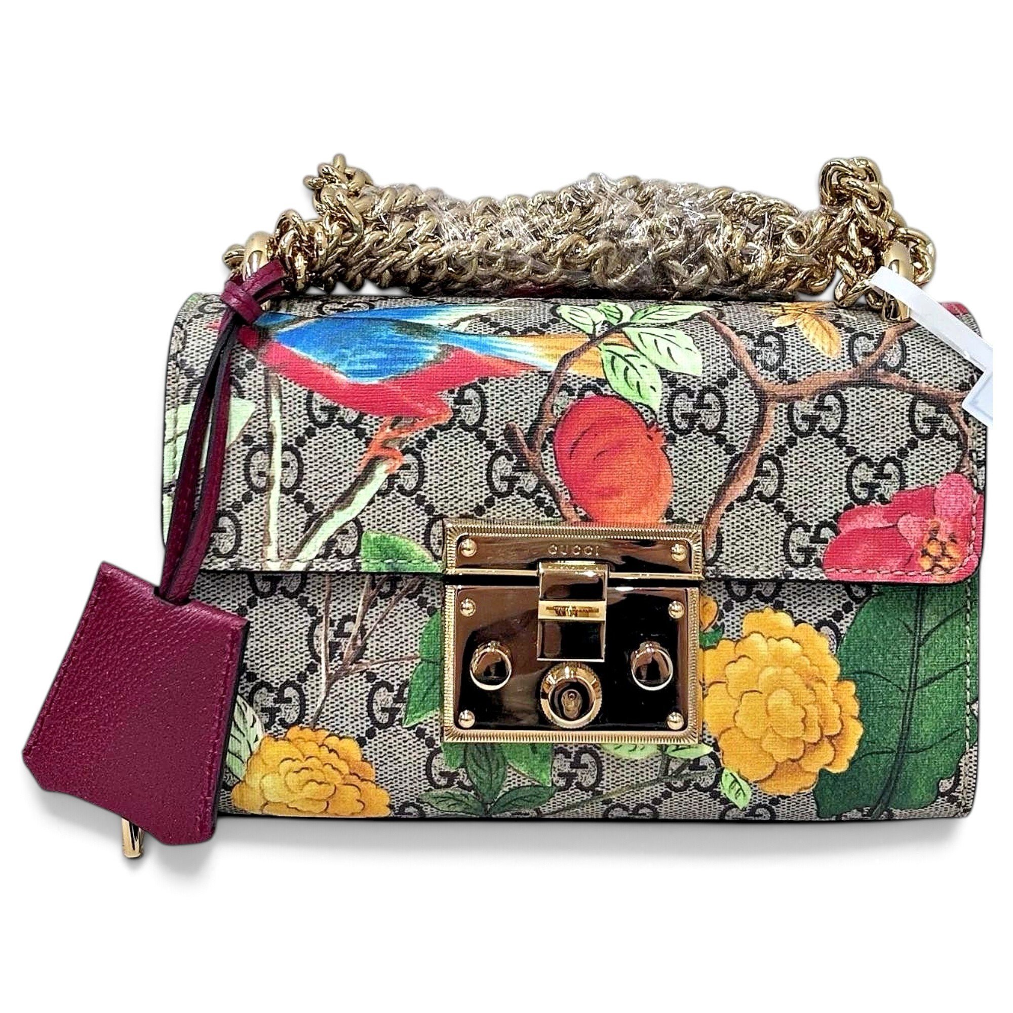 Padlock cloth handbag