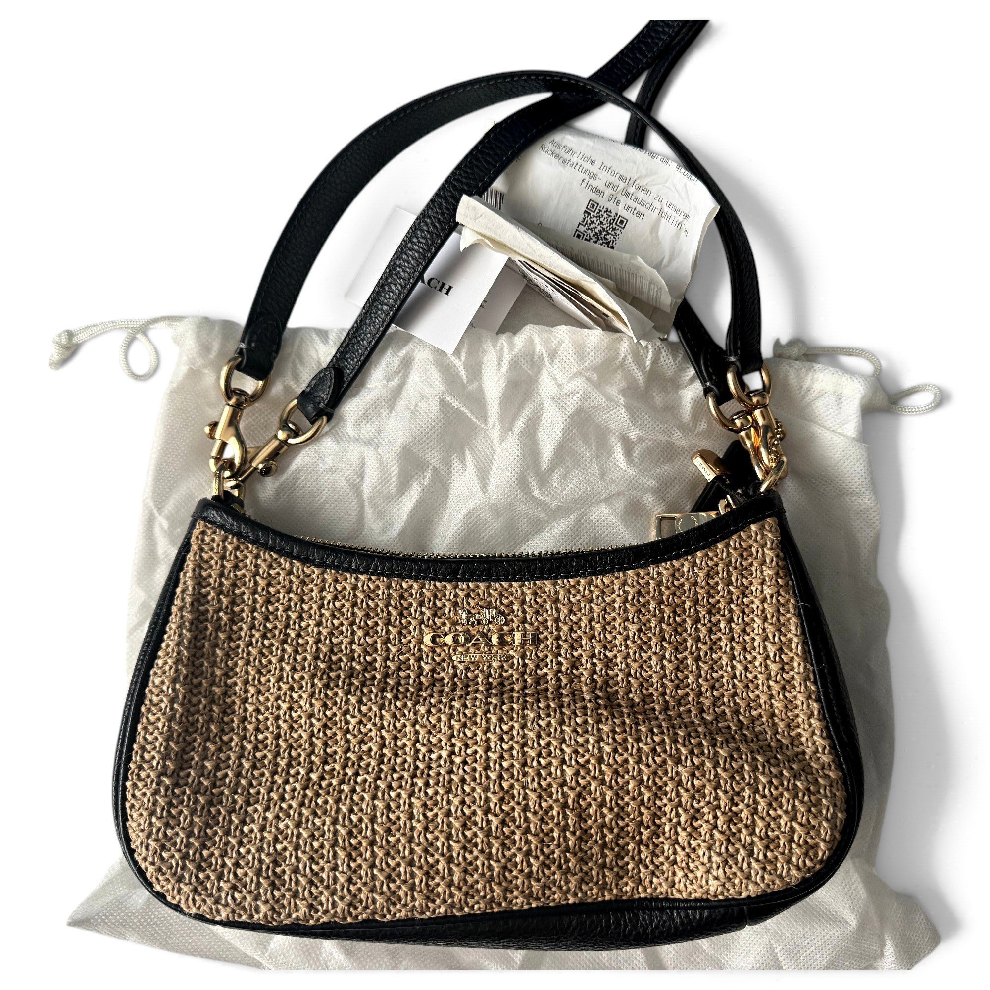 Leather crossbody bag