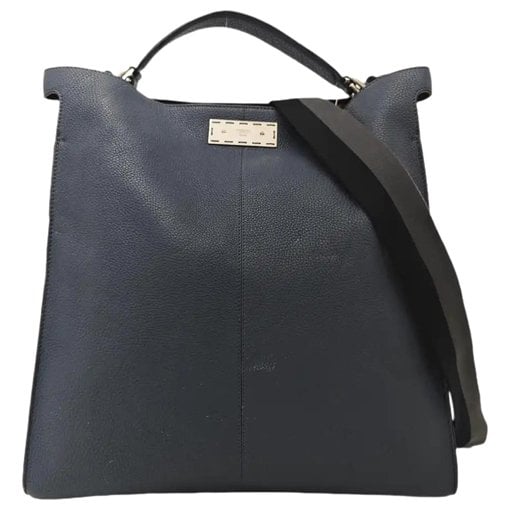 Peekaboo leather handbag