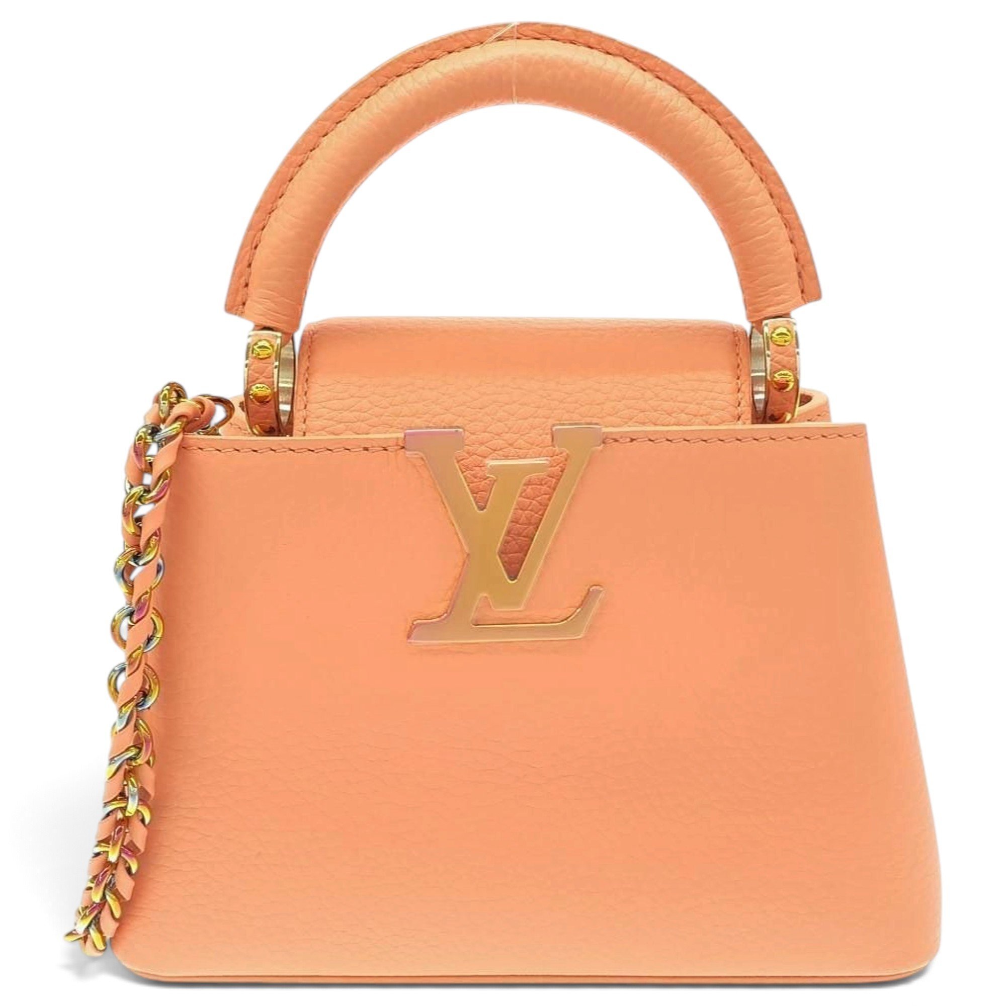 Capucines leather handbag
