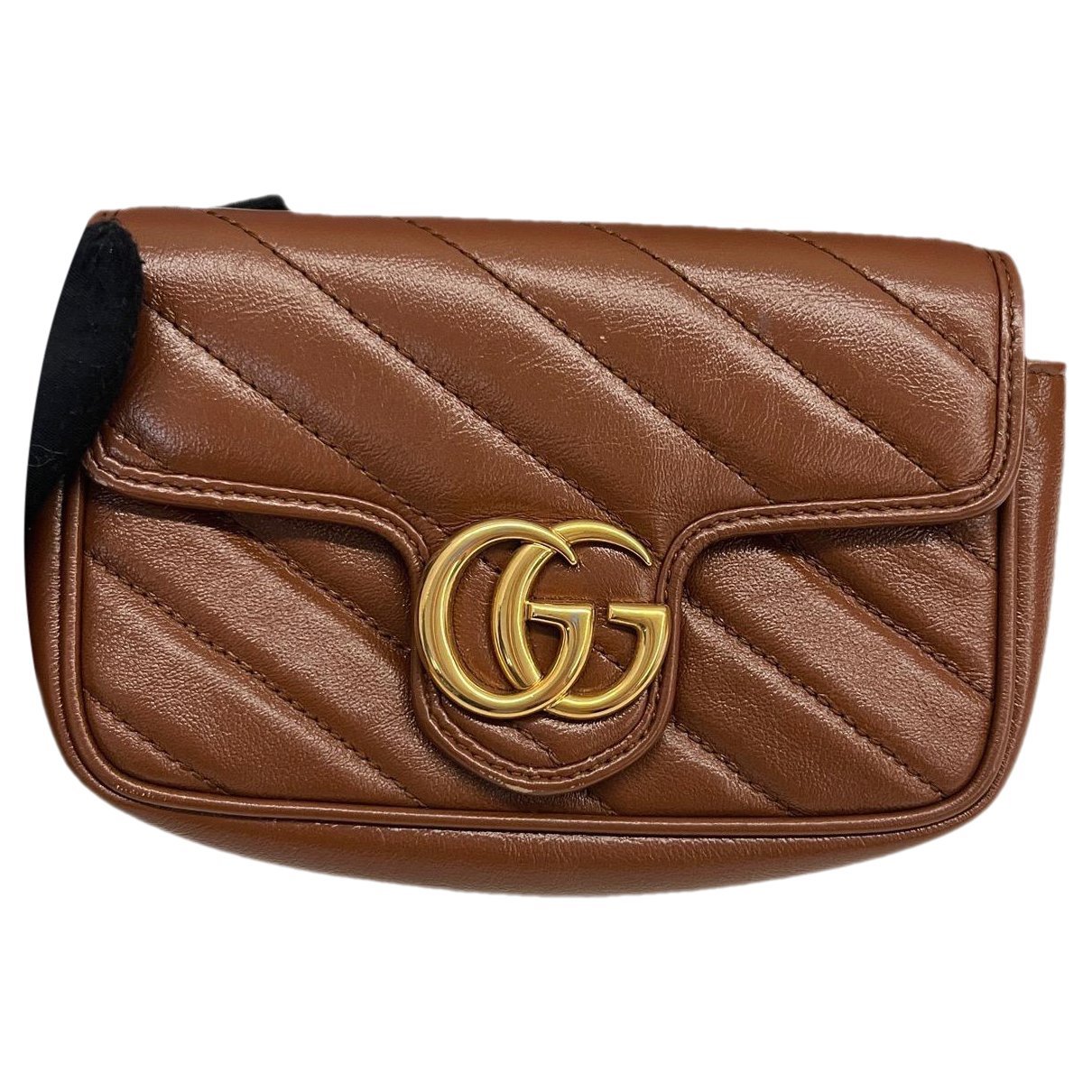 GG Marmont Flap leather handbag