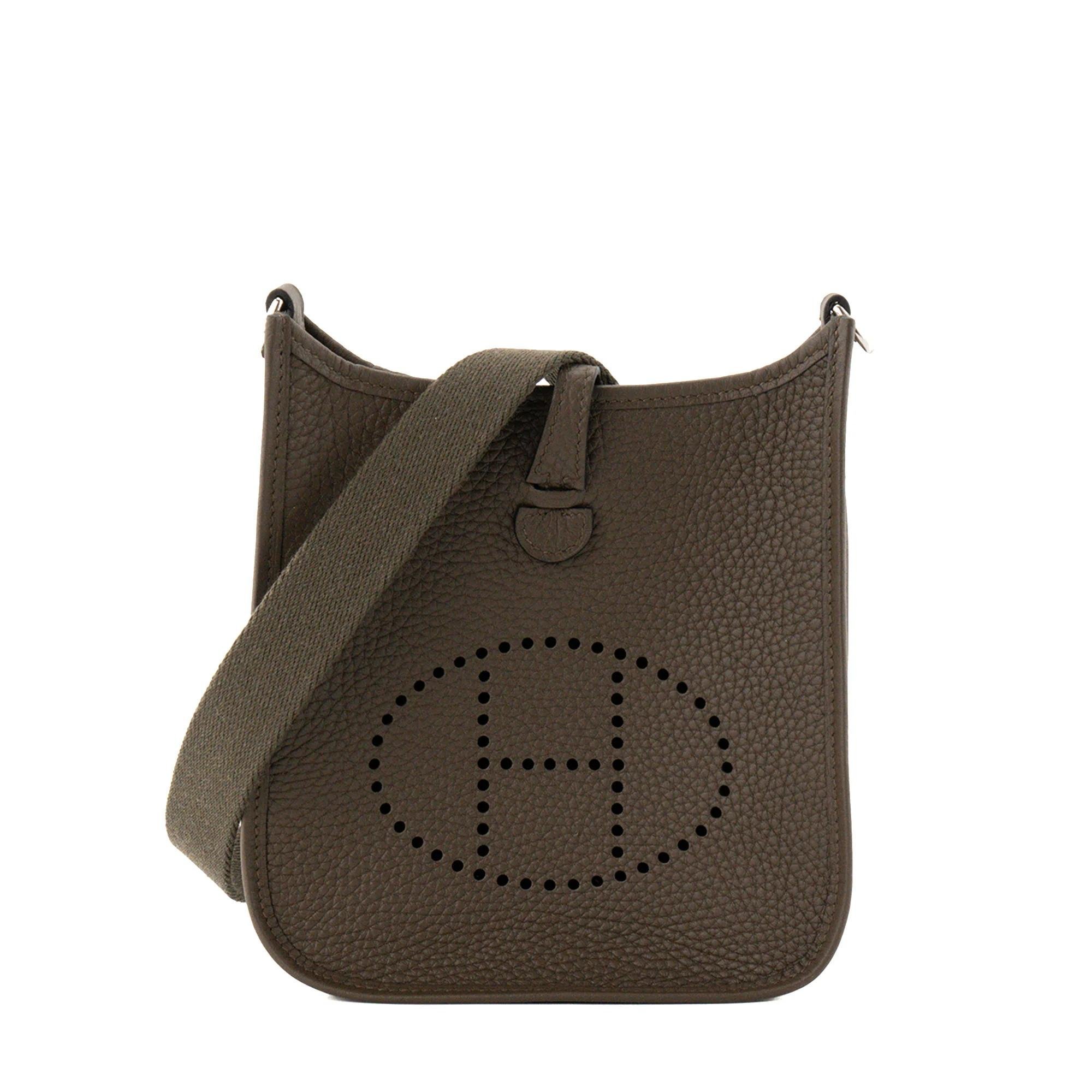 Mini Evelyne leather bag