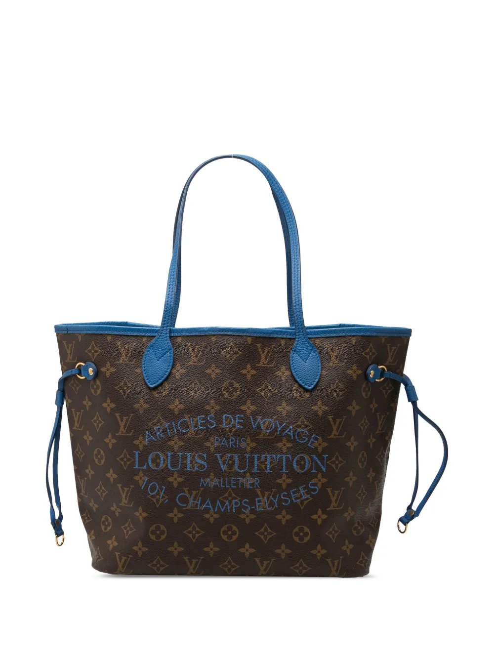 2013 Monogram Ikat Neverfull MM tote bag