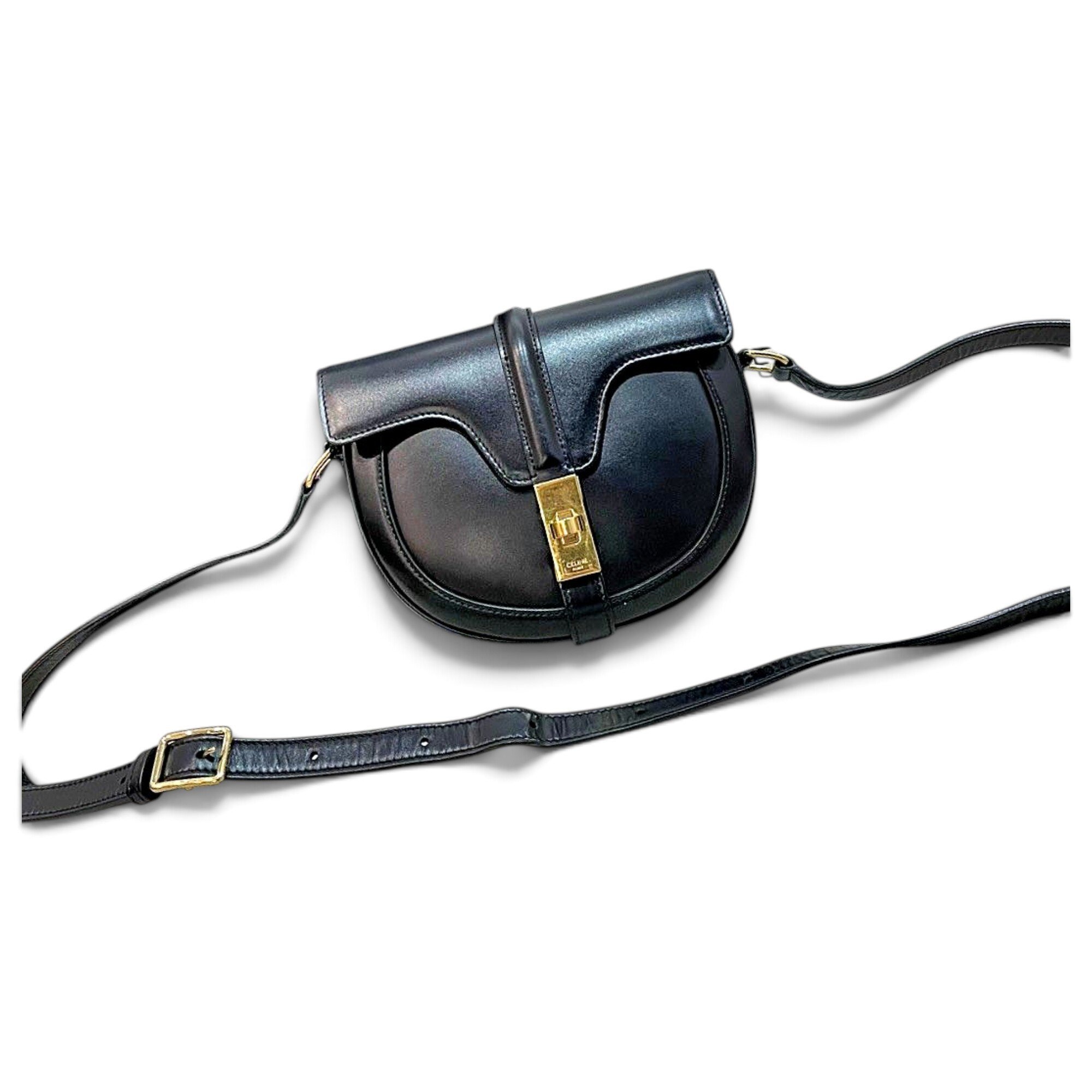 SAC 16 BESACE leather handbag