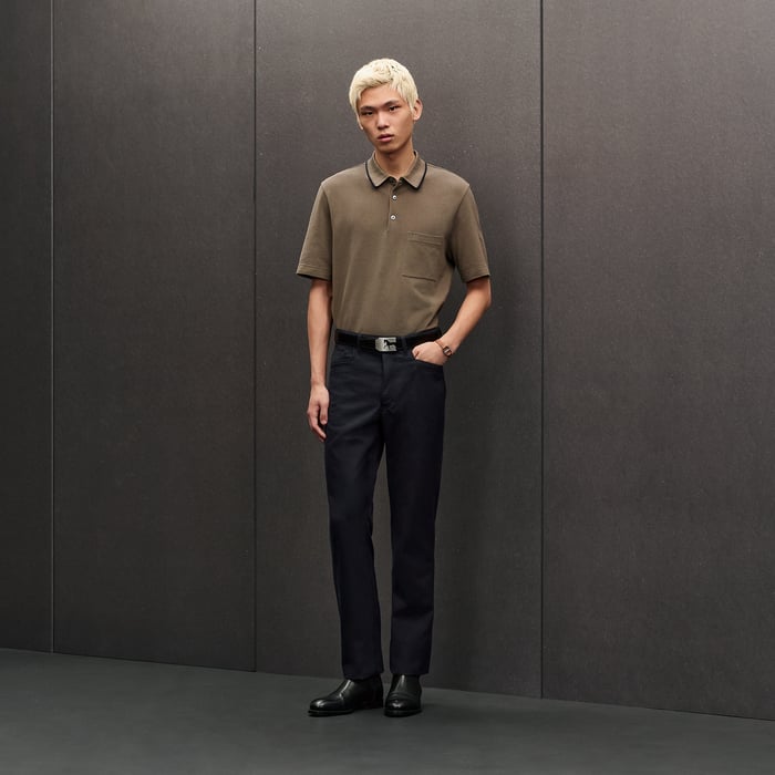 Tourbe "Piqures Sellier" Polo Shirt