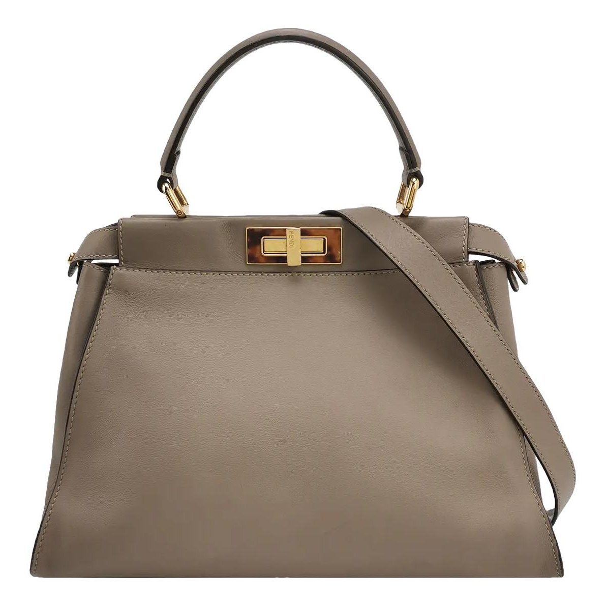 Peekaboo leather crossbody bag