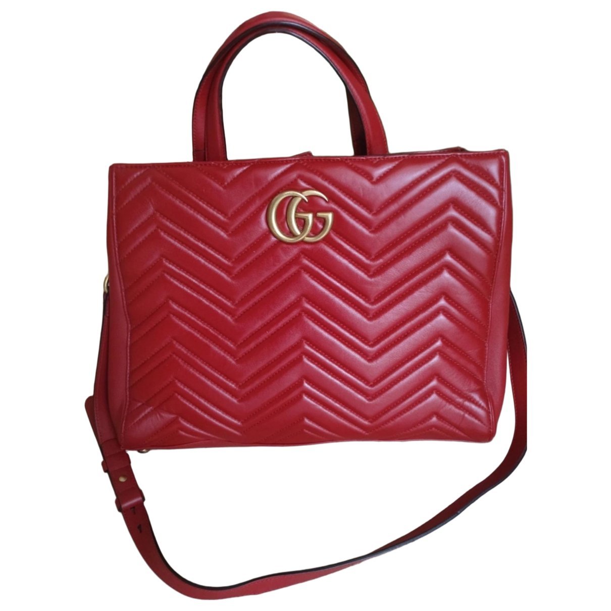 GG Marmont Shopping leather handbag