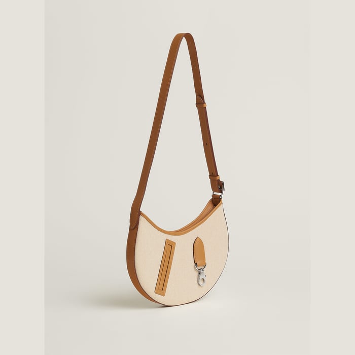 P'tit Arcon Toile & Cuir Bag