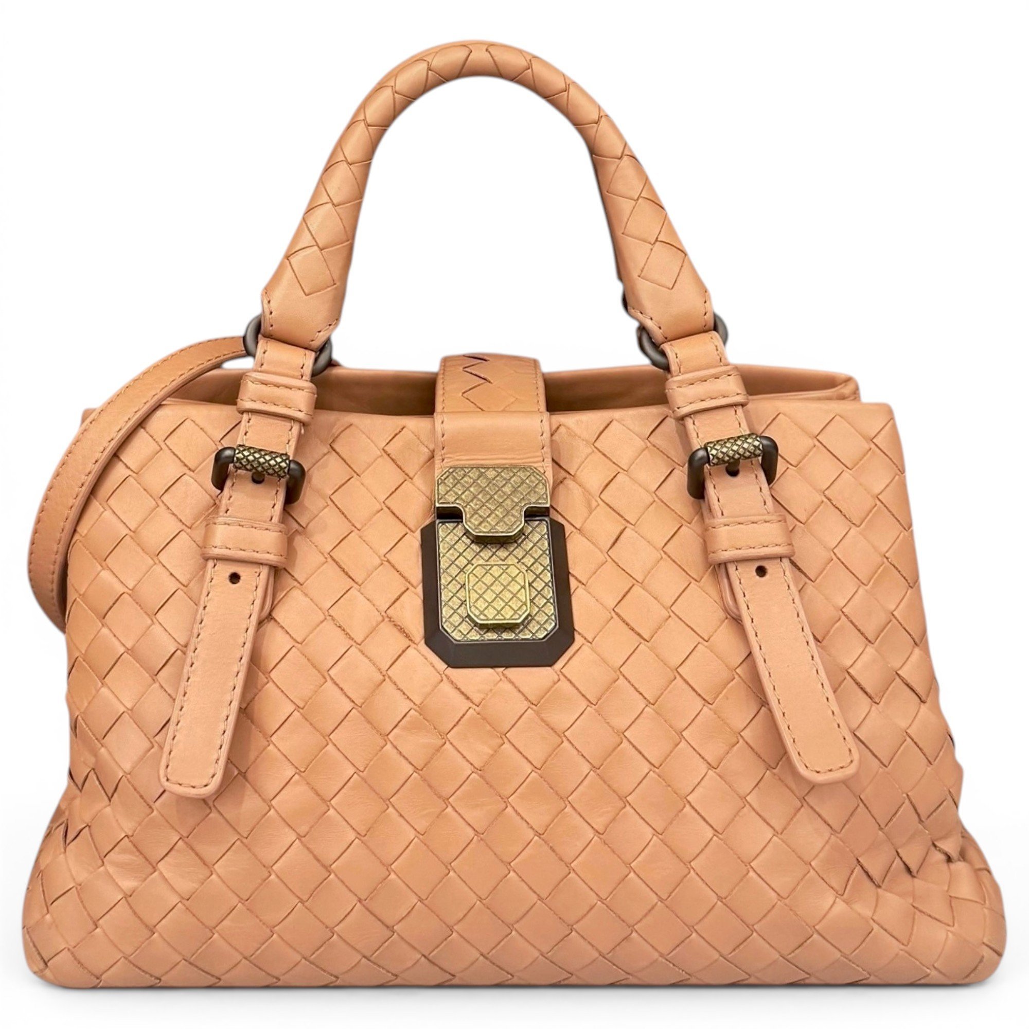 Roma pony-style calfskin tote