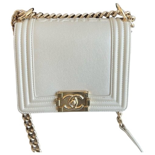 Boy leather crossbody bag