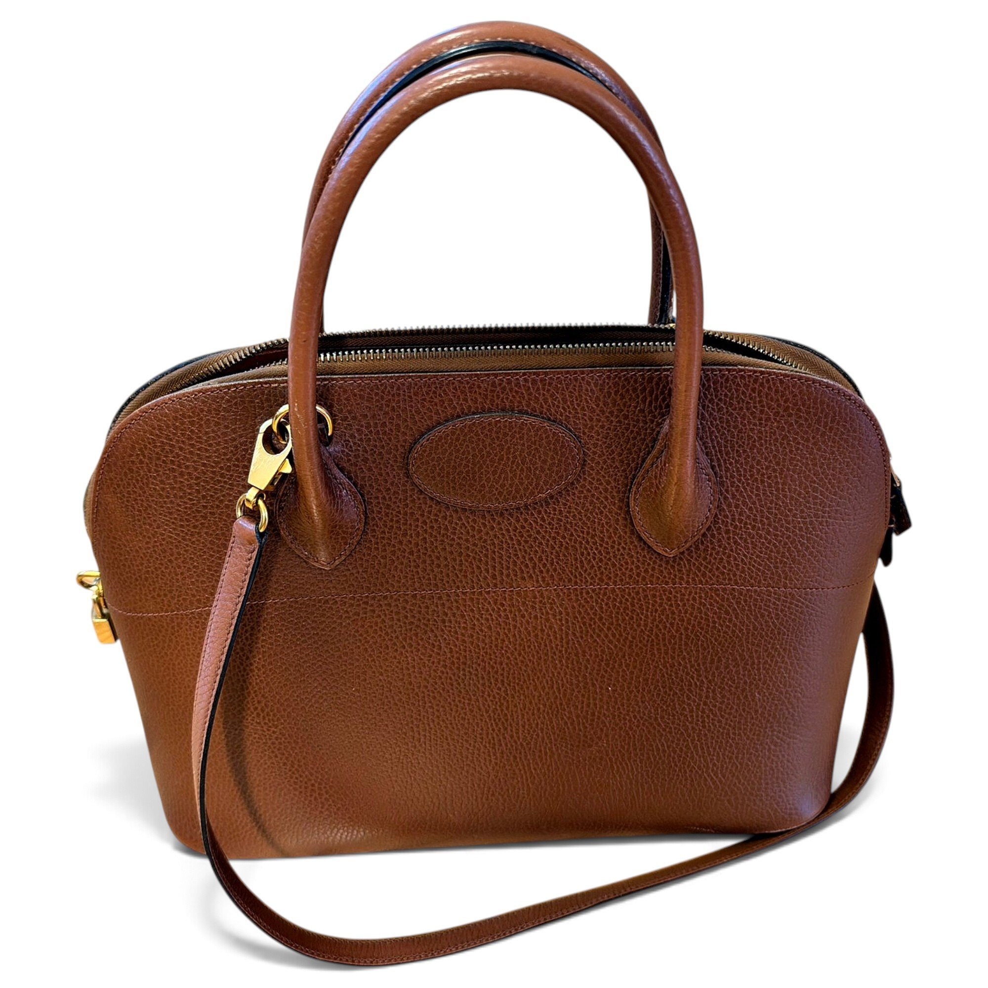 Bolide leather handbag