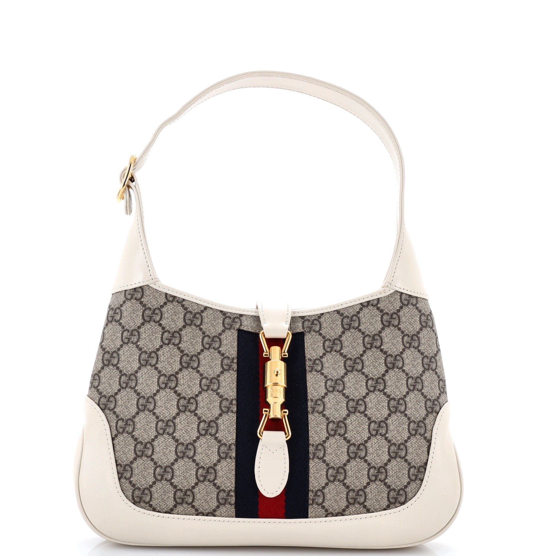 Jackie 1961 Hobo GG Coated Canvas Small