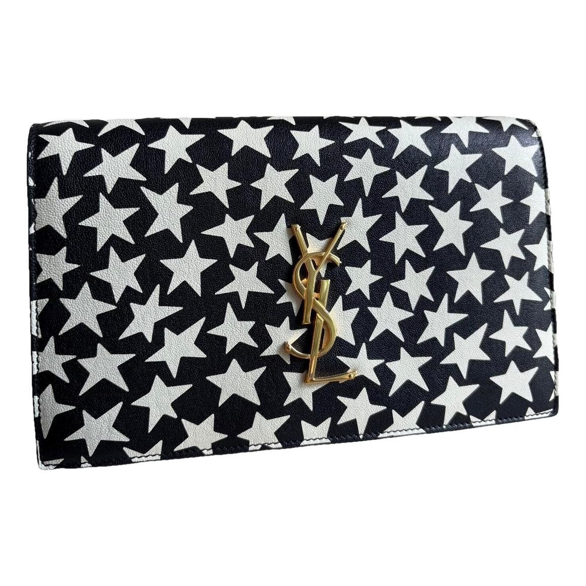 Kate monogramme leather clutch bag
