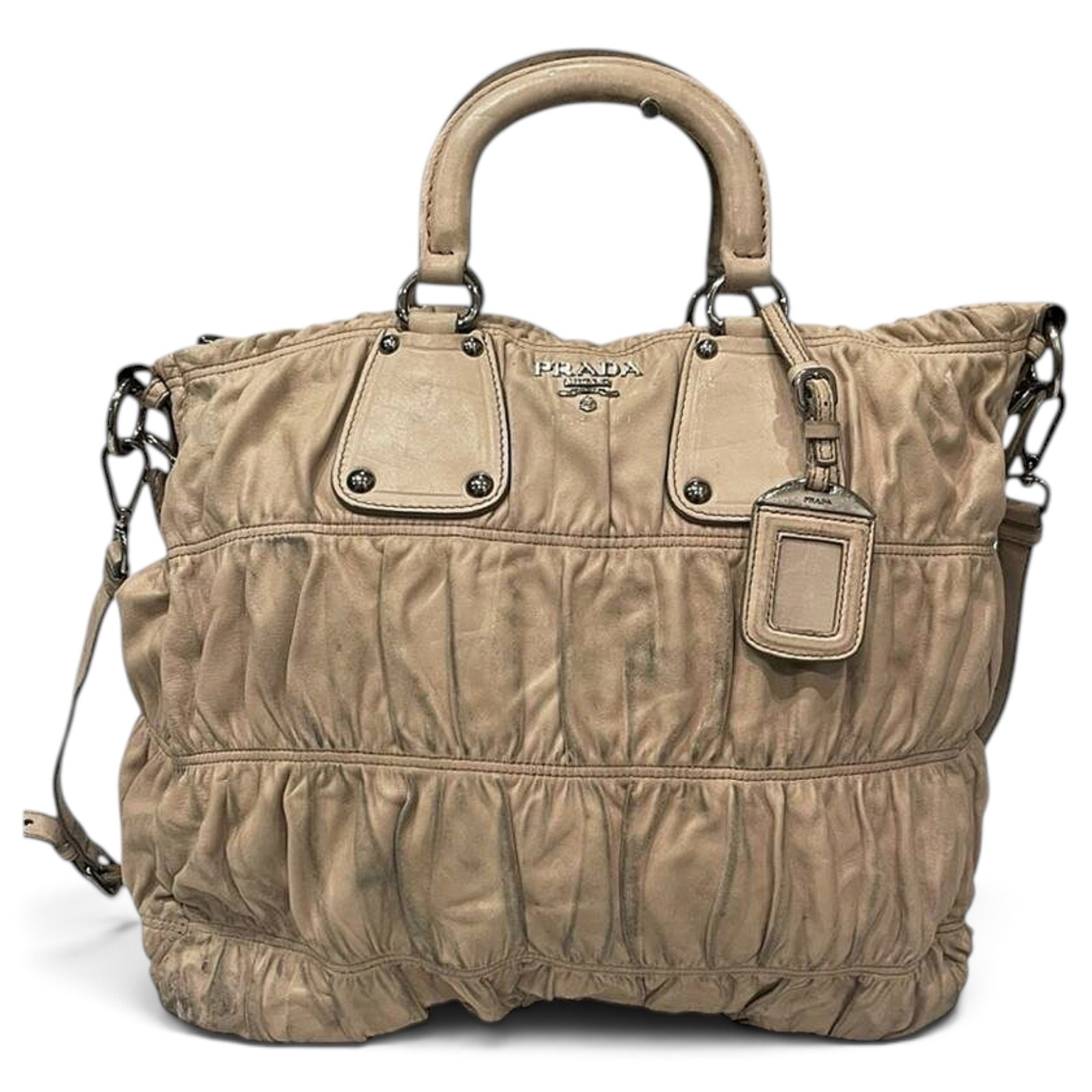 Leather handbag