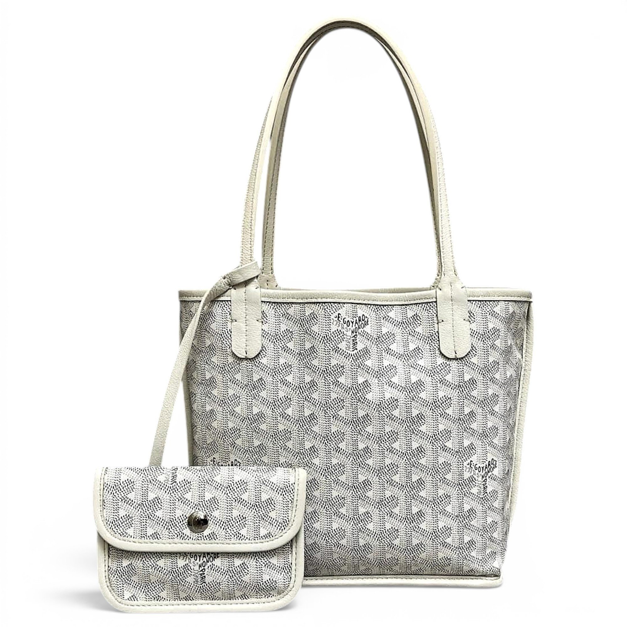 Leather tote