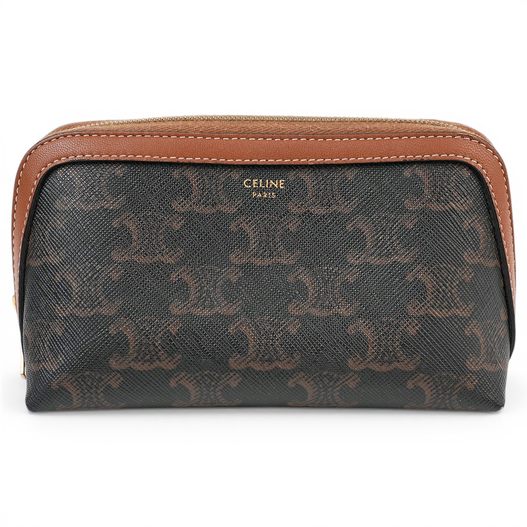 Patent leather clutch bag