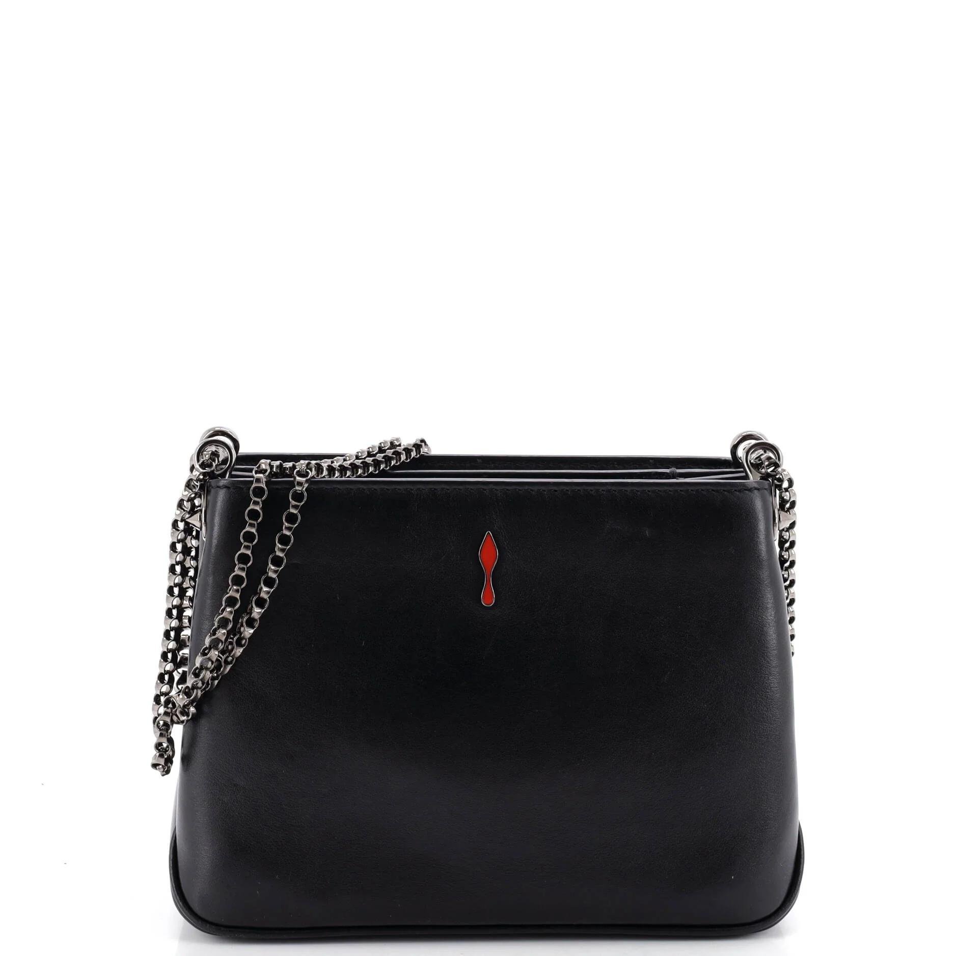 Leather crossbody bag
