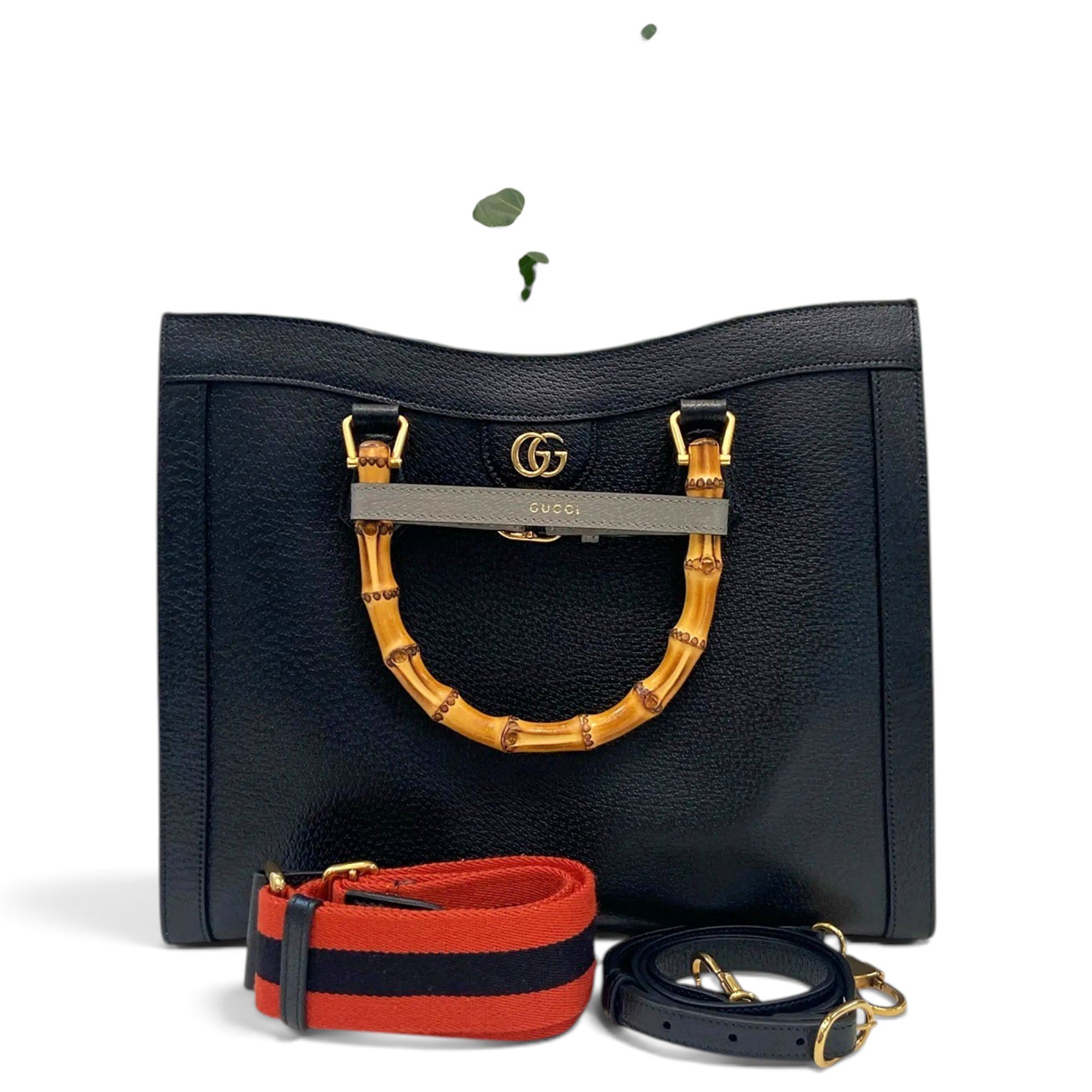 Diana Bamboo leather crossbody bag