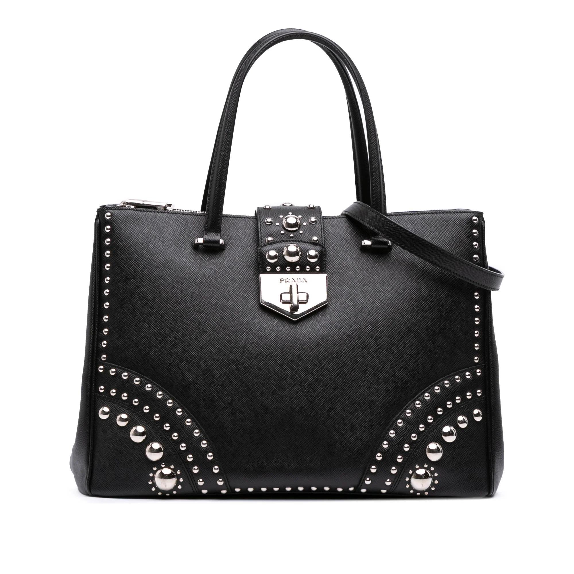 Leather handbag