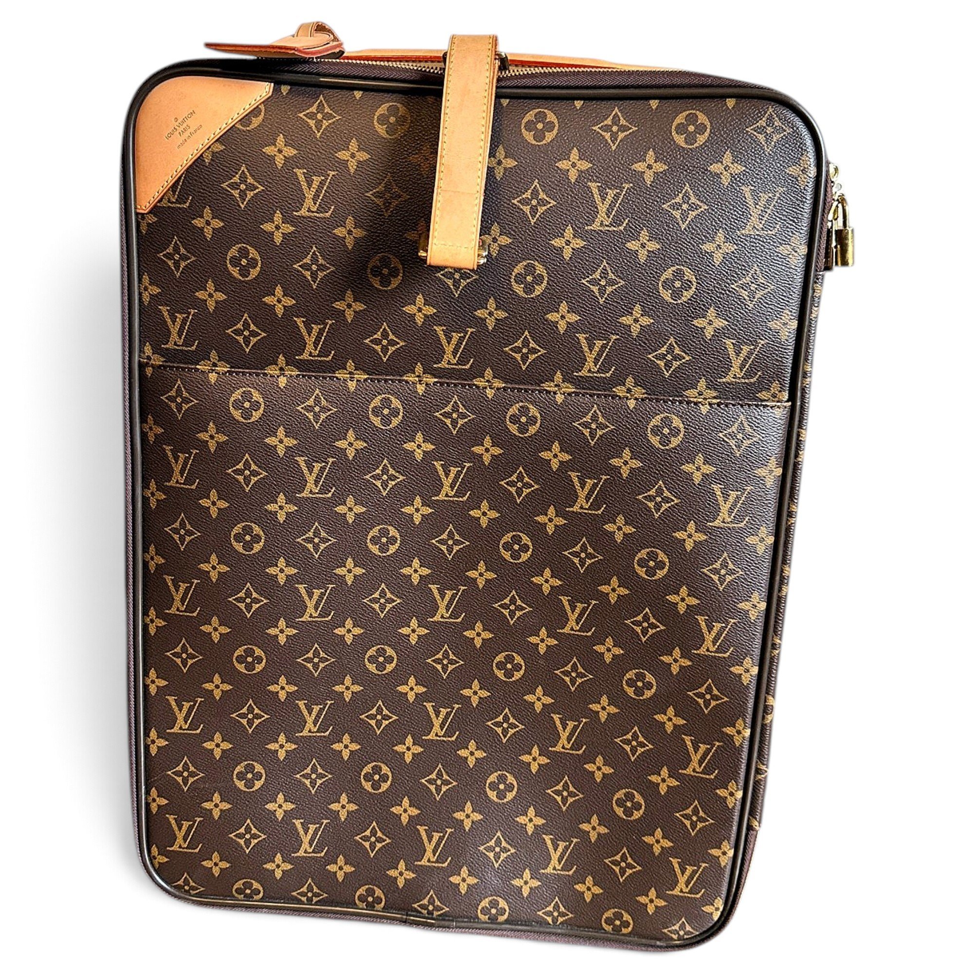 Pegase leather travel bag