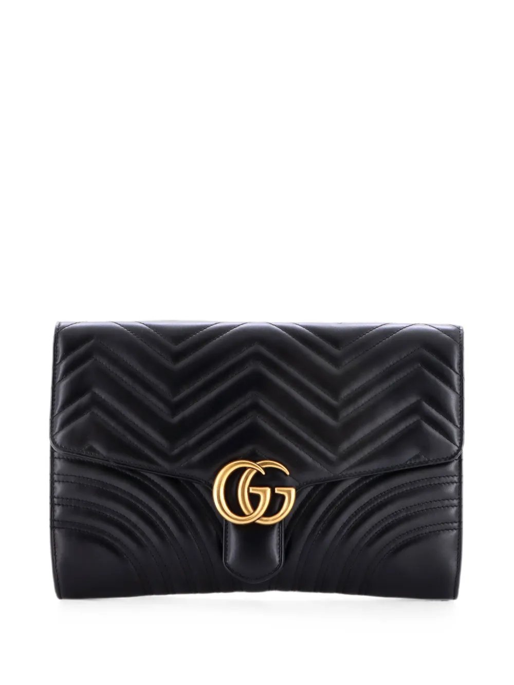 GG Marmont Flap Matelasse Leather clutch bag