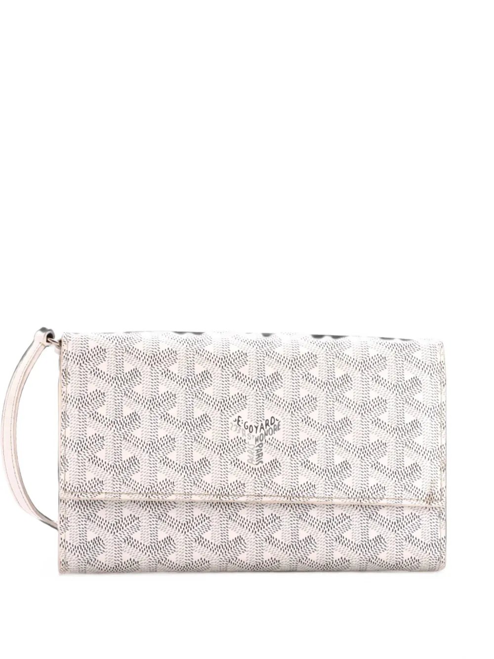 Goyard Varenne Continental Wallet with Strap Coated Canvas crossbody bag