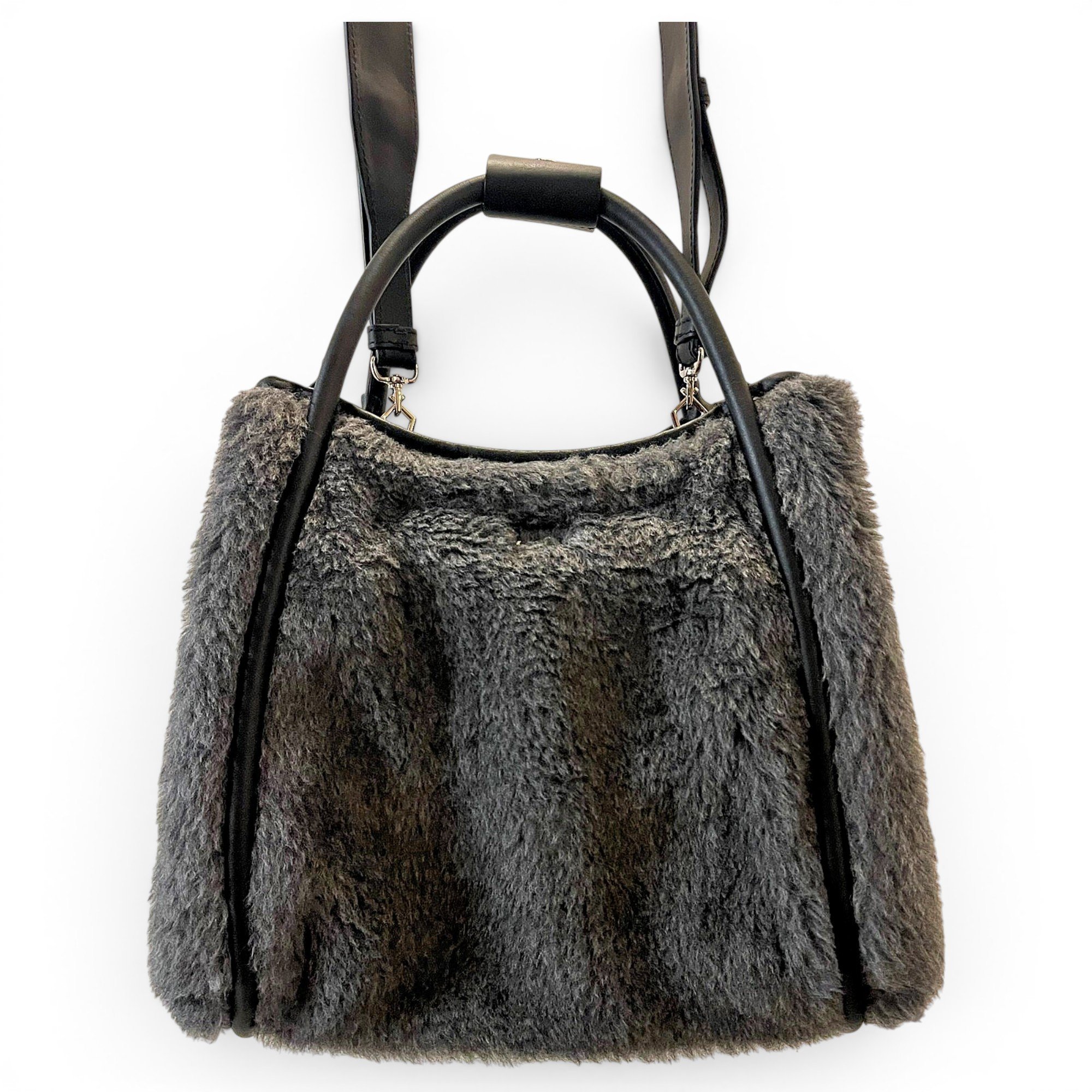 Marine wool handbag