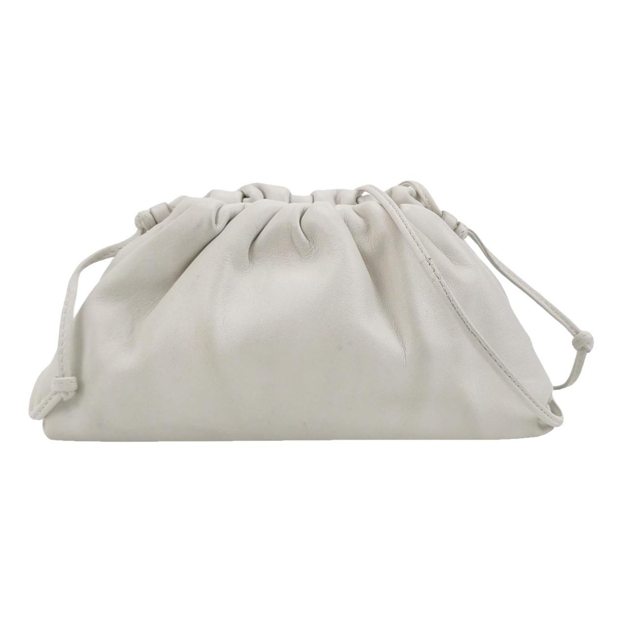 Pouch leather handbag