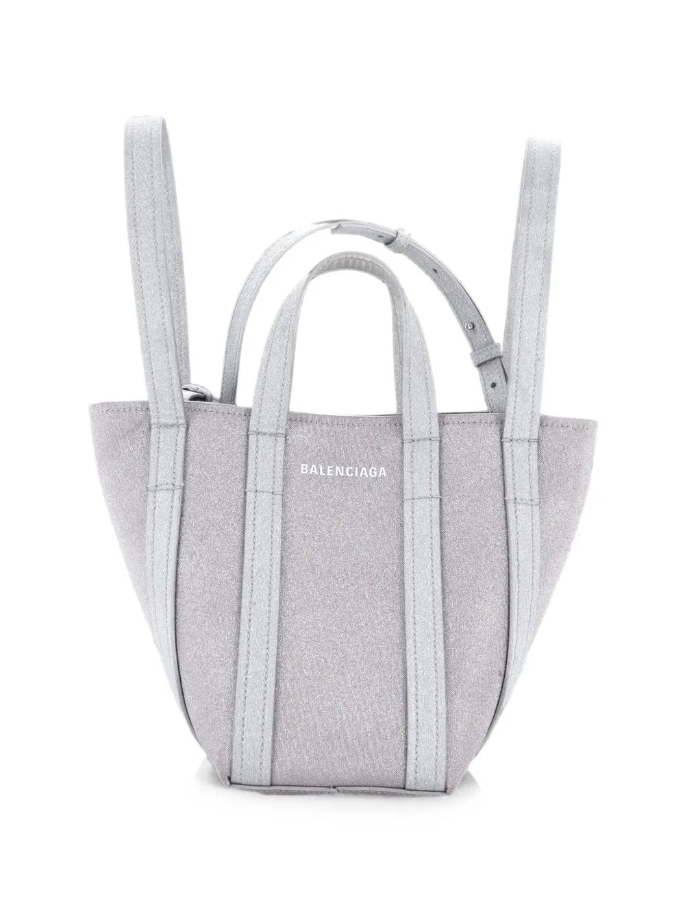 Everyday 2.0 North South Tote Glitter Fabric XS satchel
