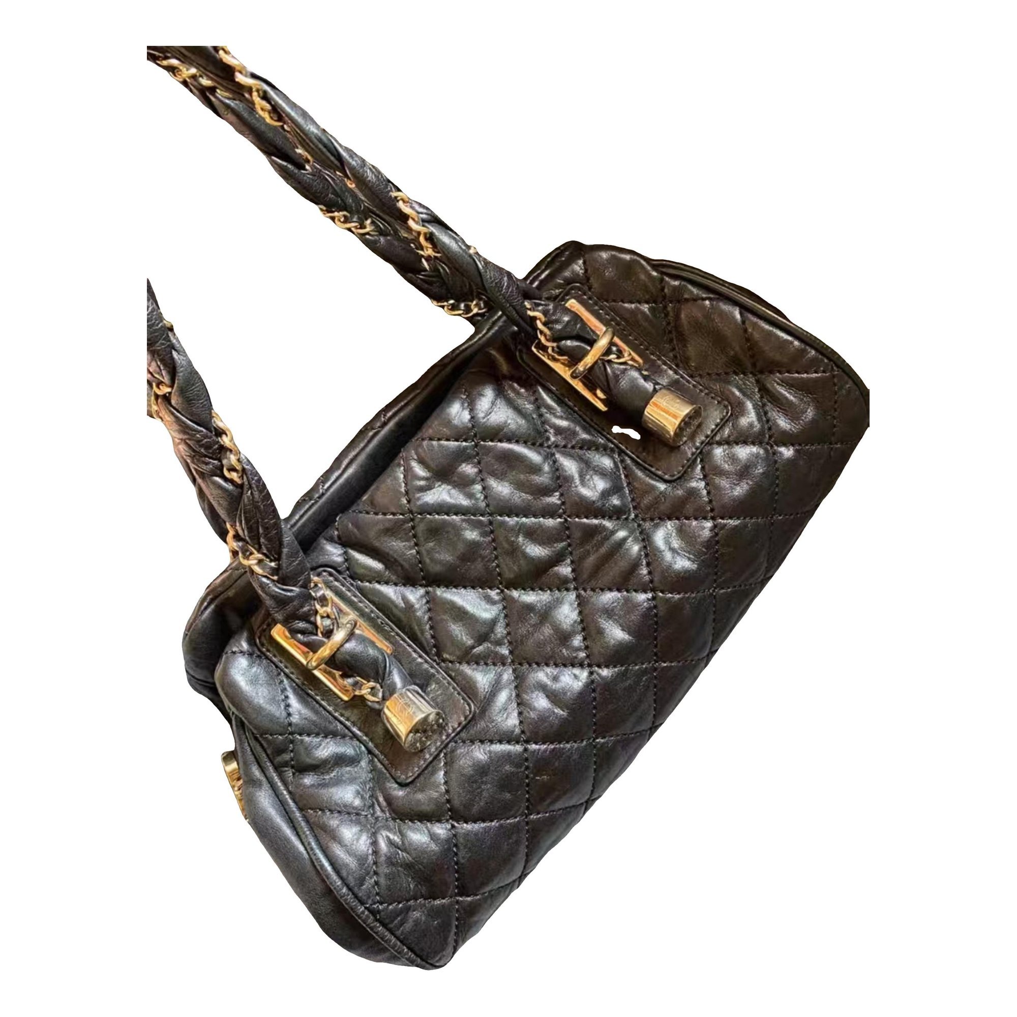 Leather handbag