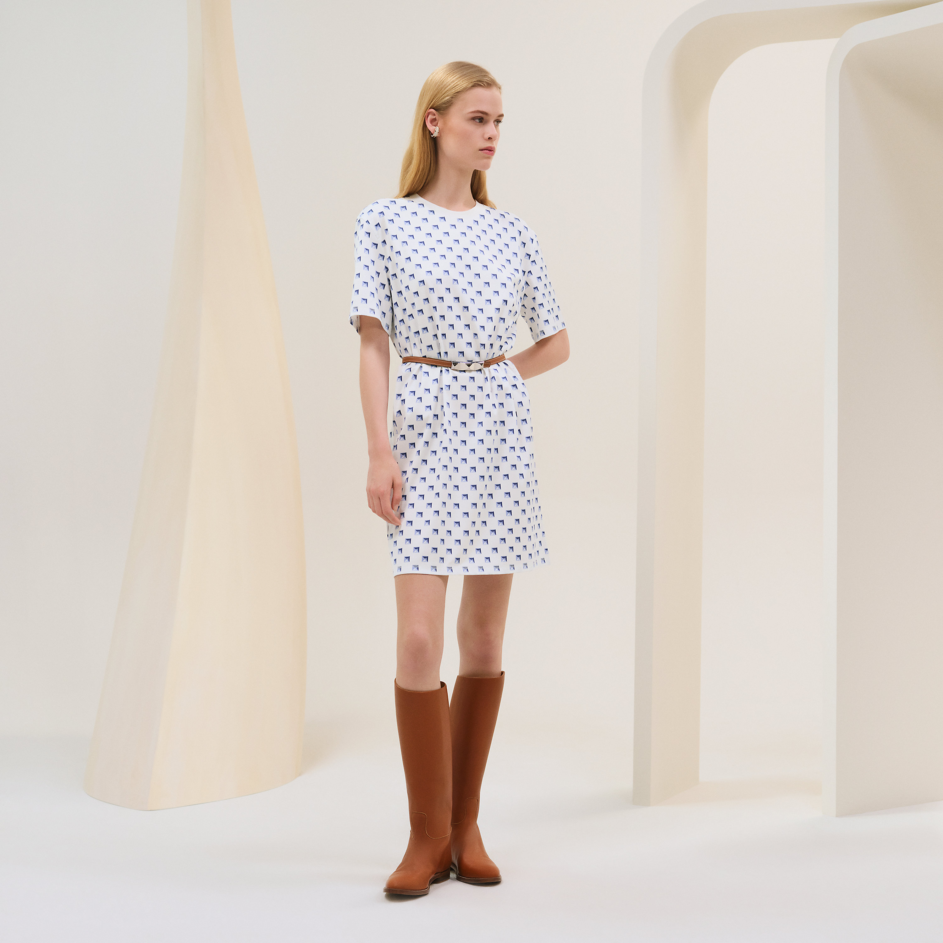 "Clou Medor Interlock" maxi dress