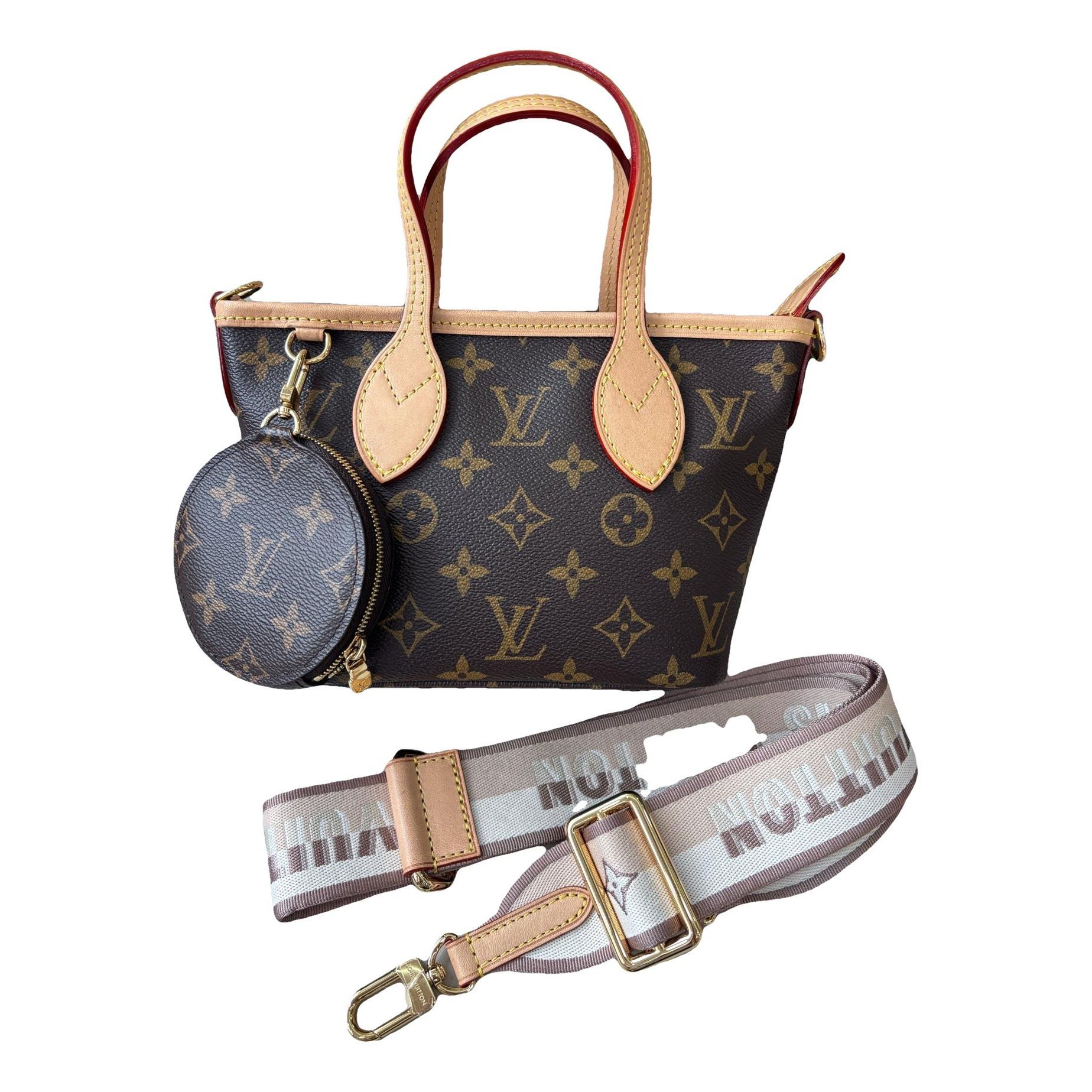 Neverfull leather crossbody bag