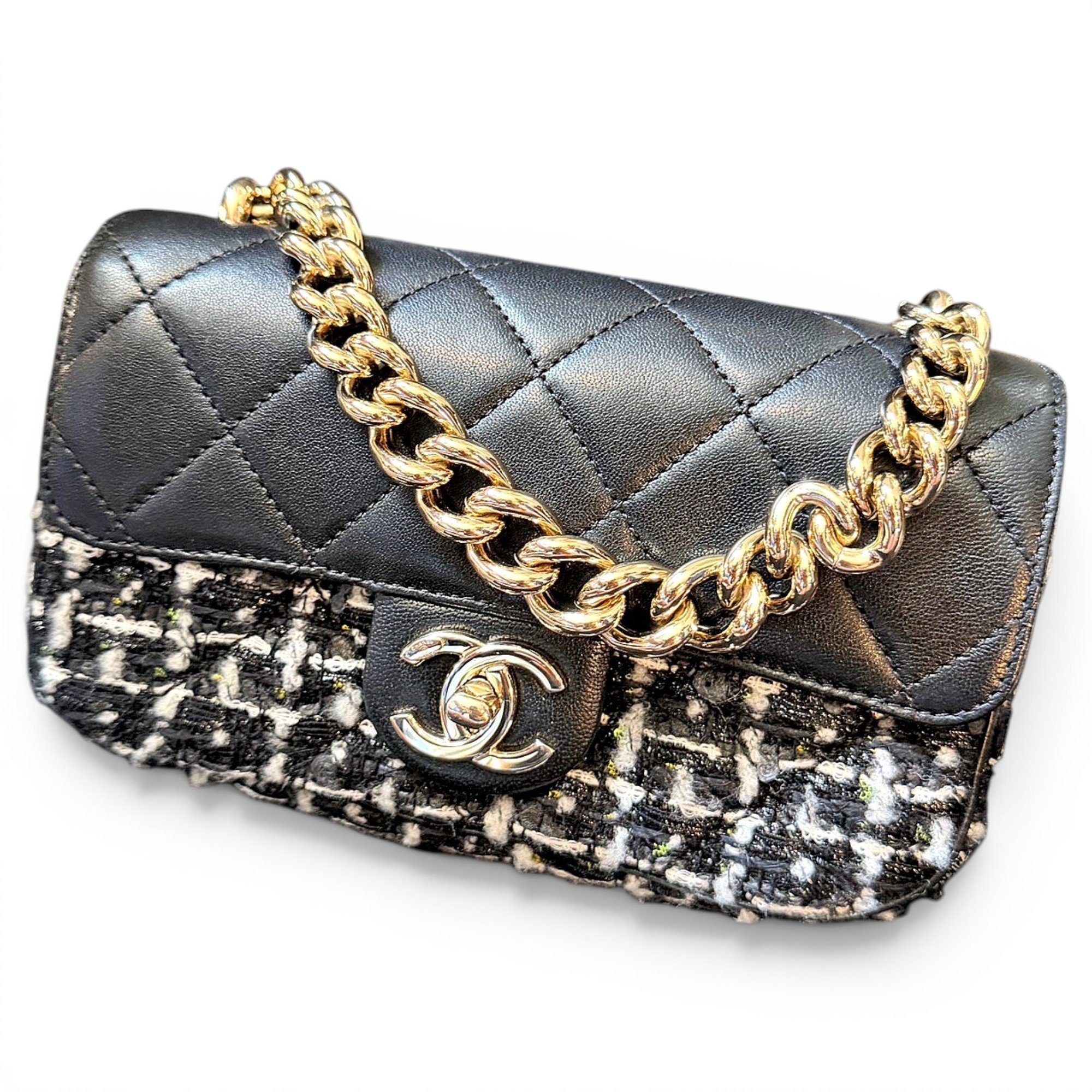 Tweed handbag