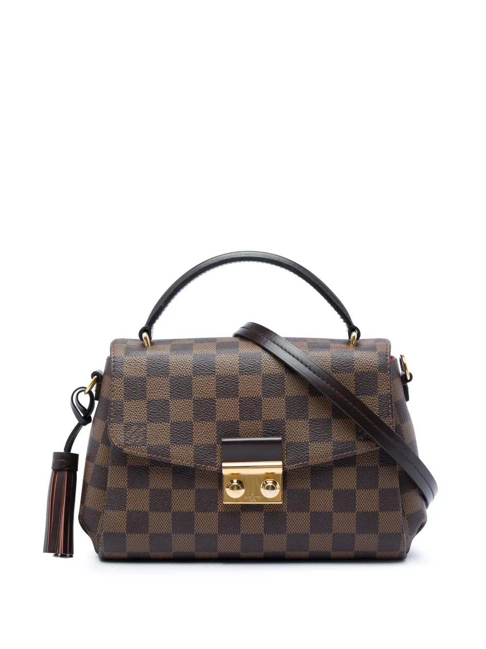 2016 Damier Ebene Croisette satchel