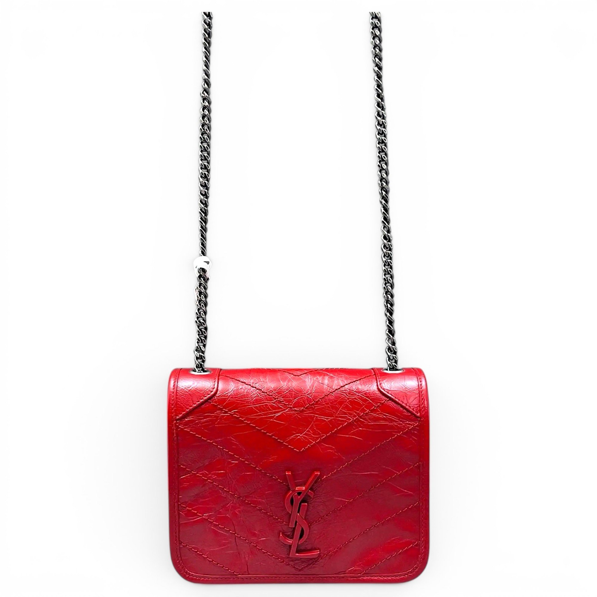 Mini Niki leather crossbody bag