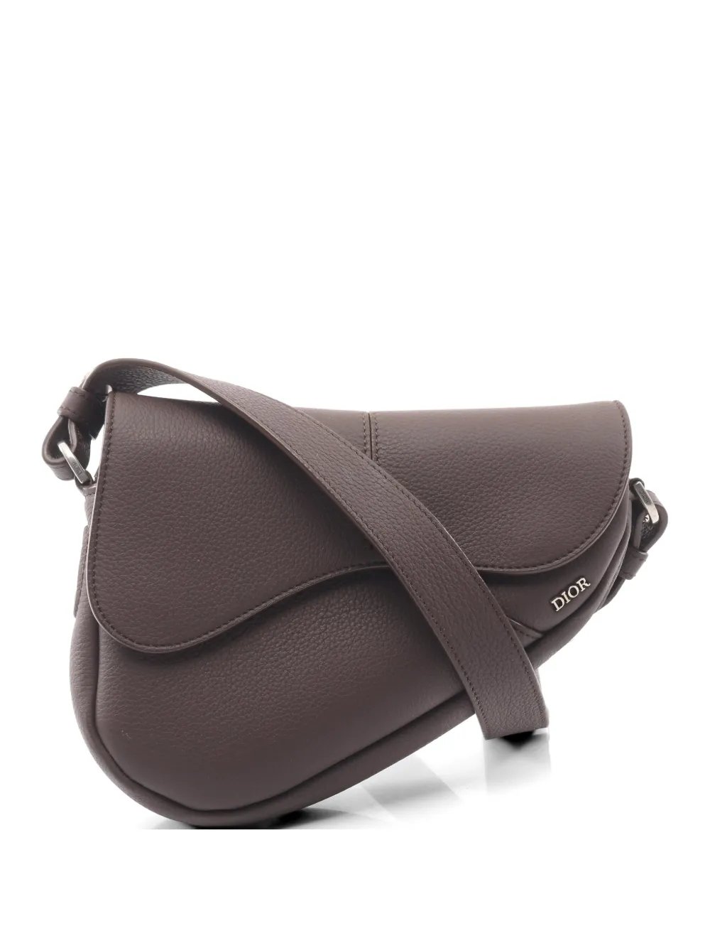 2010s Saddle leather cross body bag
