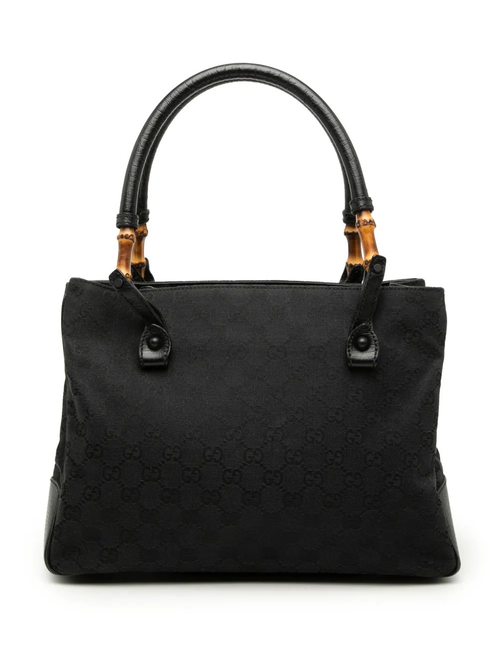 2000-2015 GG Canvas Bamboo tote bag