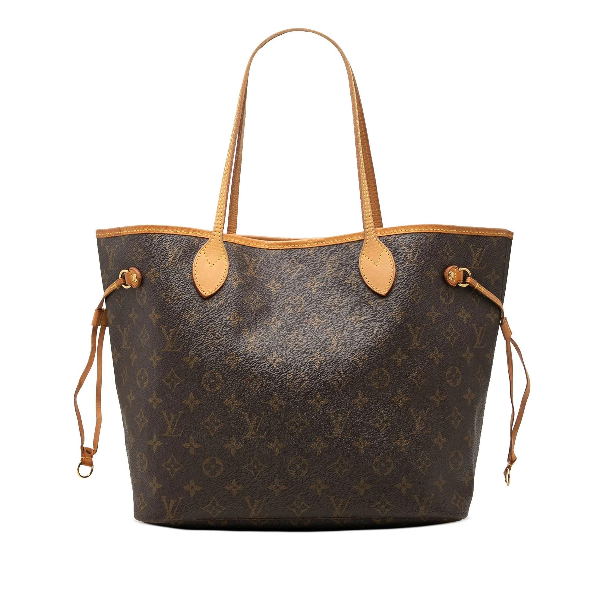 Neverfull leather tote