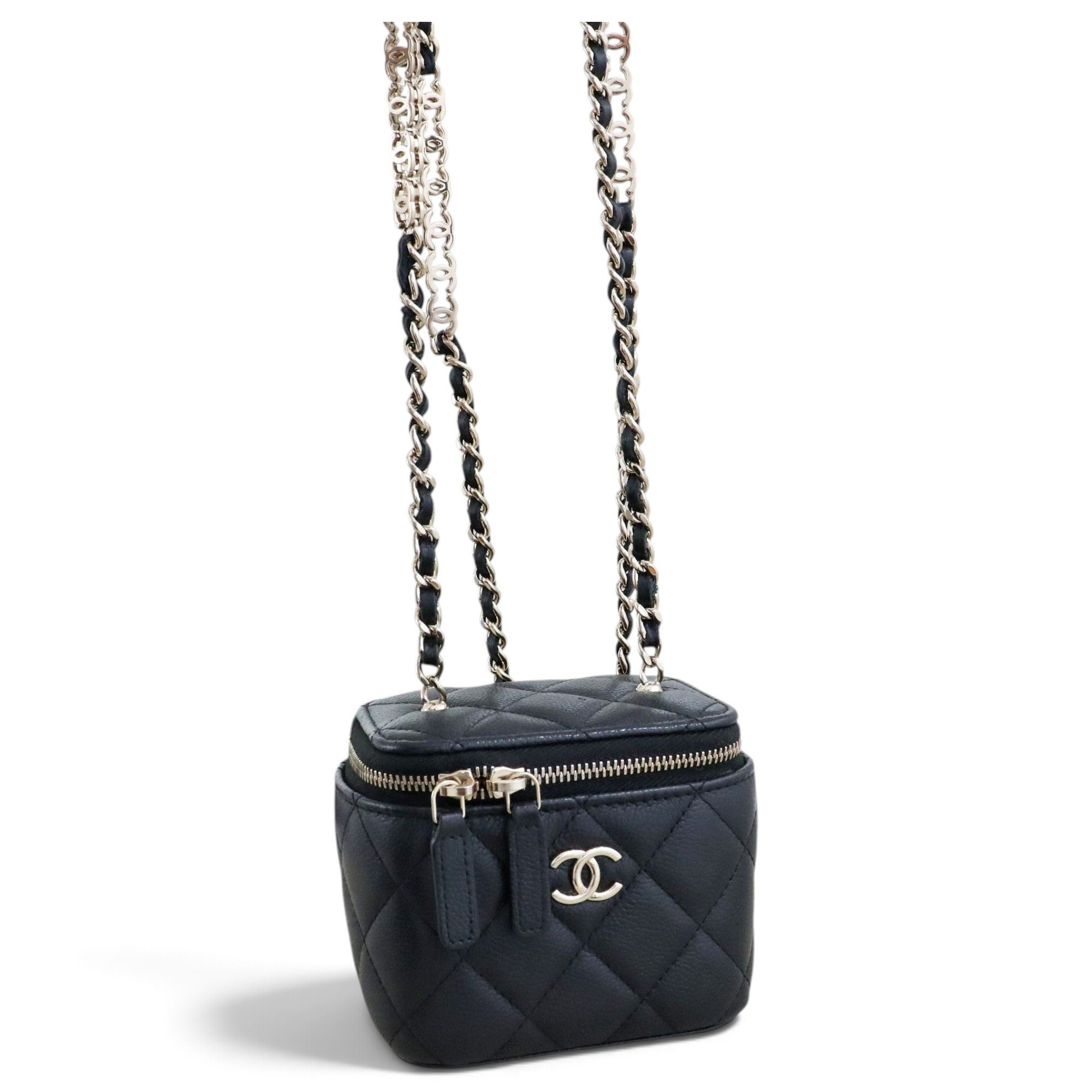 Trendy CC Vanity leather mini bag