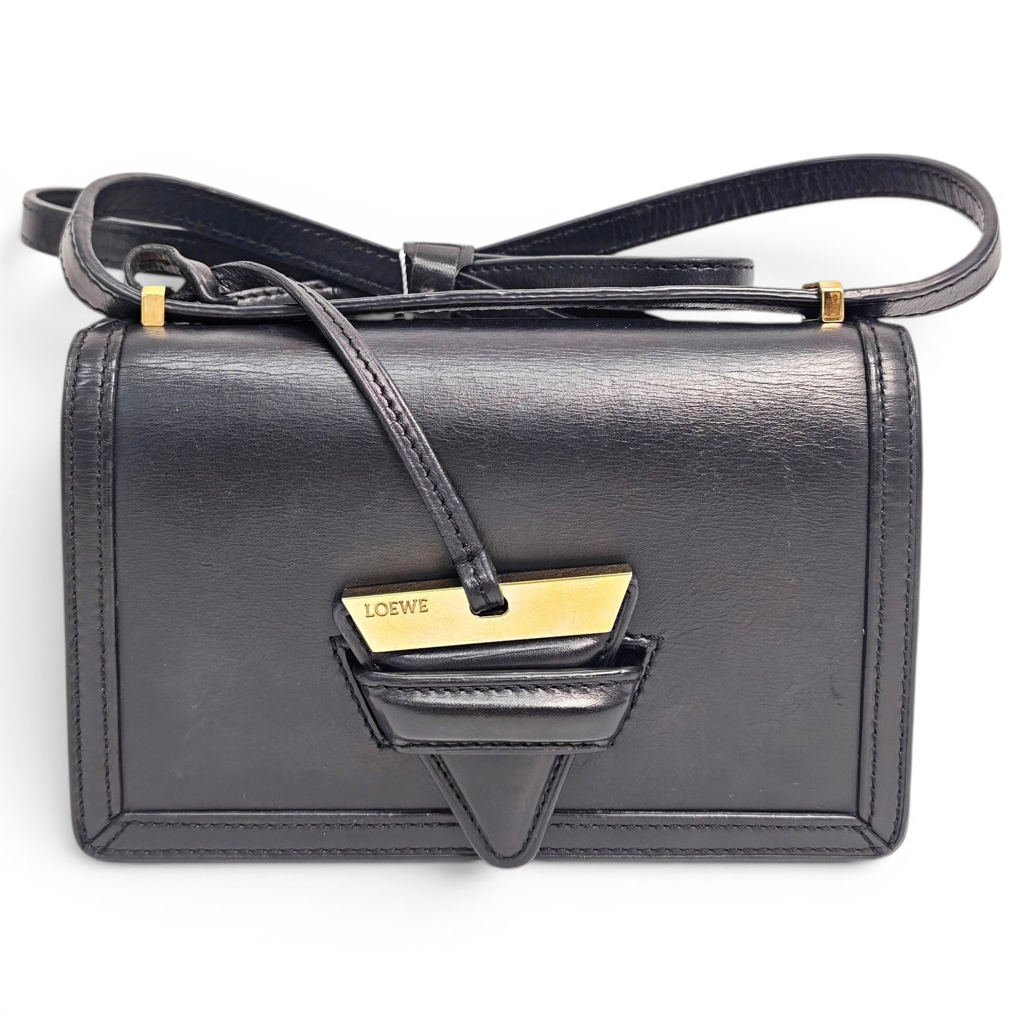 Barcelona leather handbag