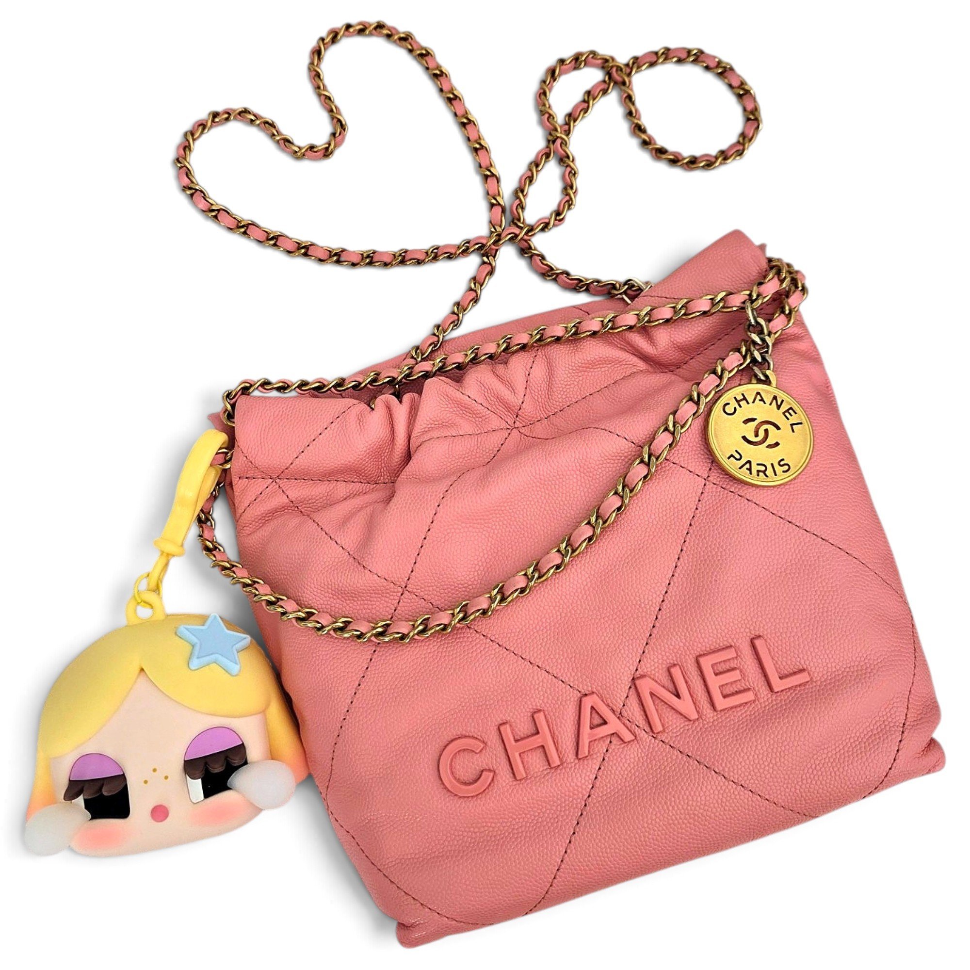 Chanel 22 leather handbag