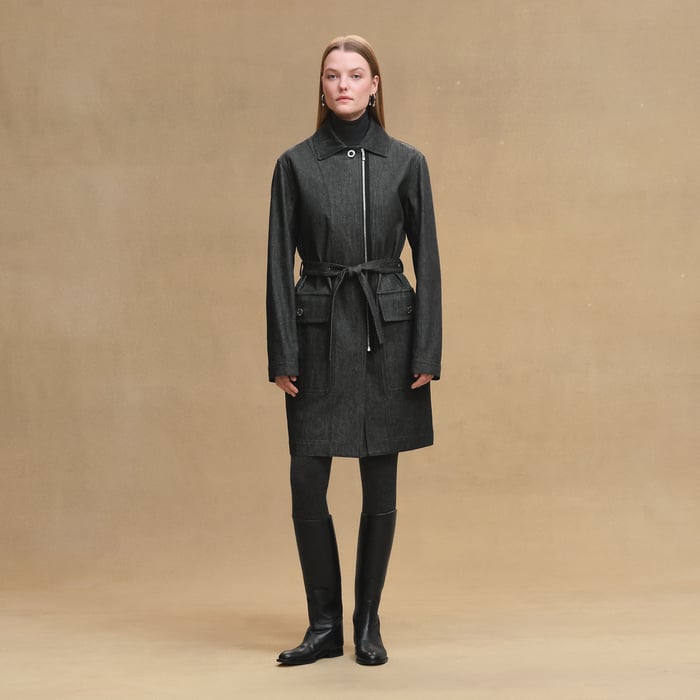 Gris Carbone Modular Car Coat