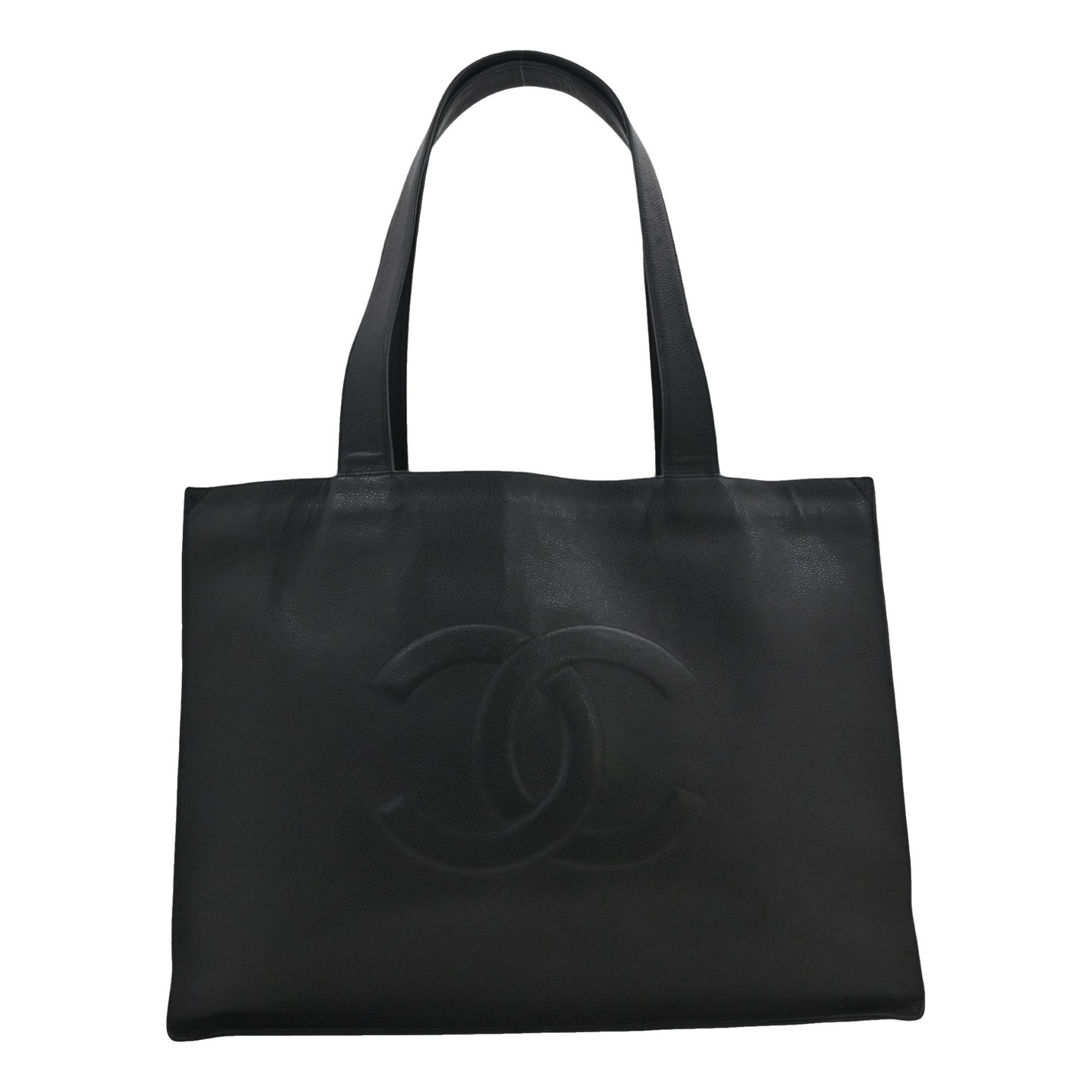 Leather tote