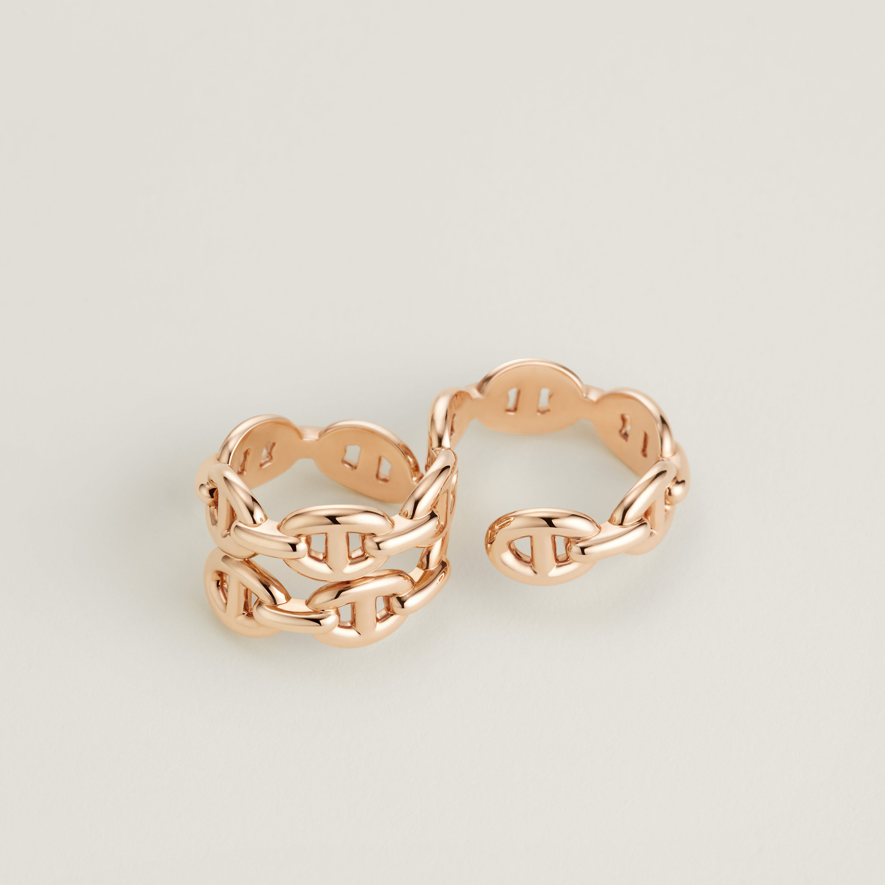 Chaine d'ancre Enchainee double ring